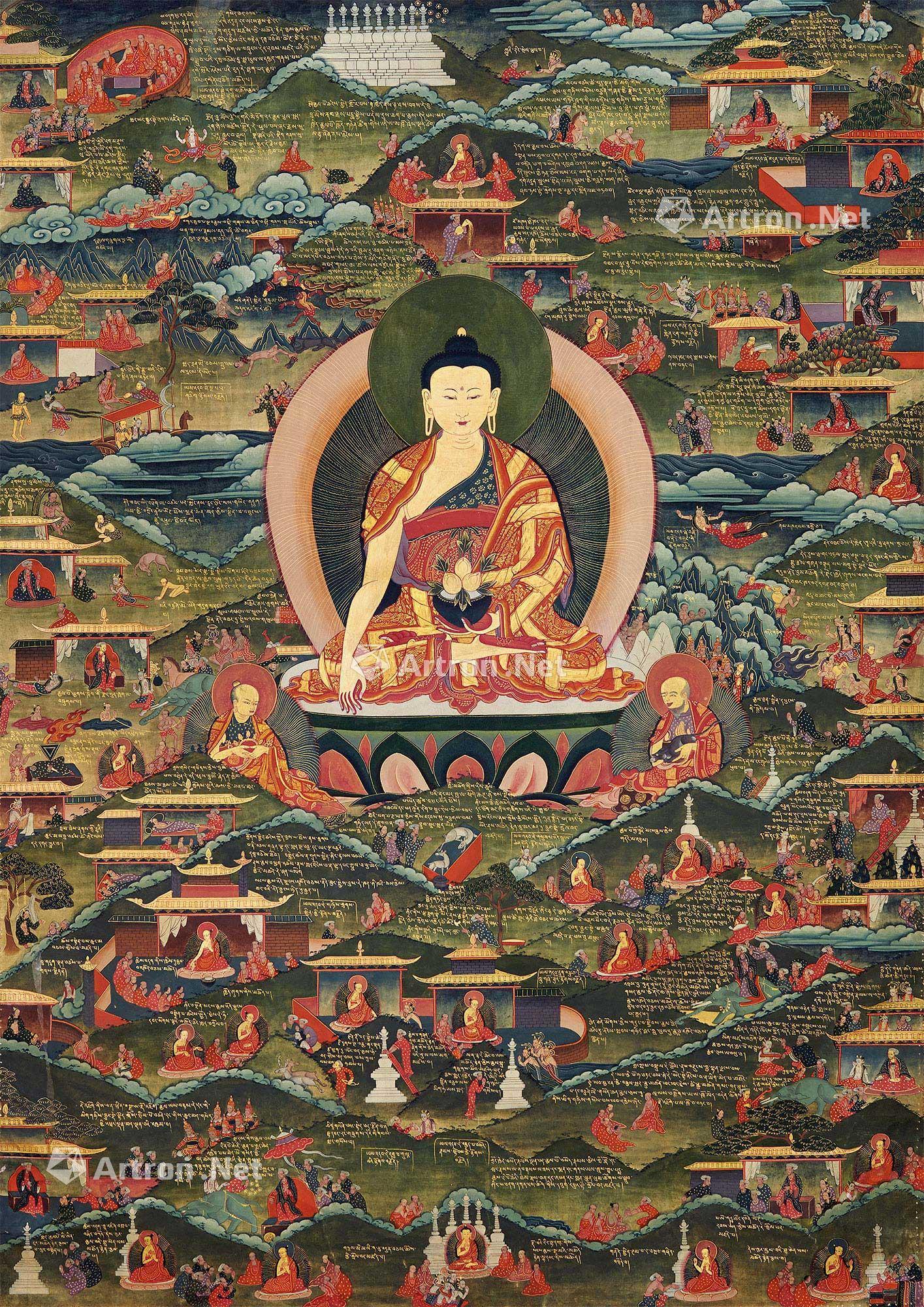 佛本生唐卡-法尔如是——古代佛像,唐卡专场-雅昌拍卖