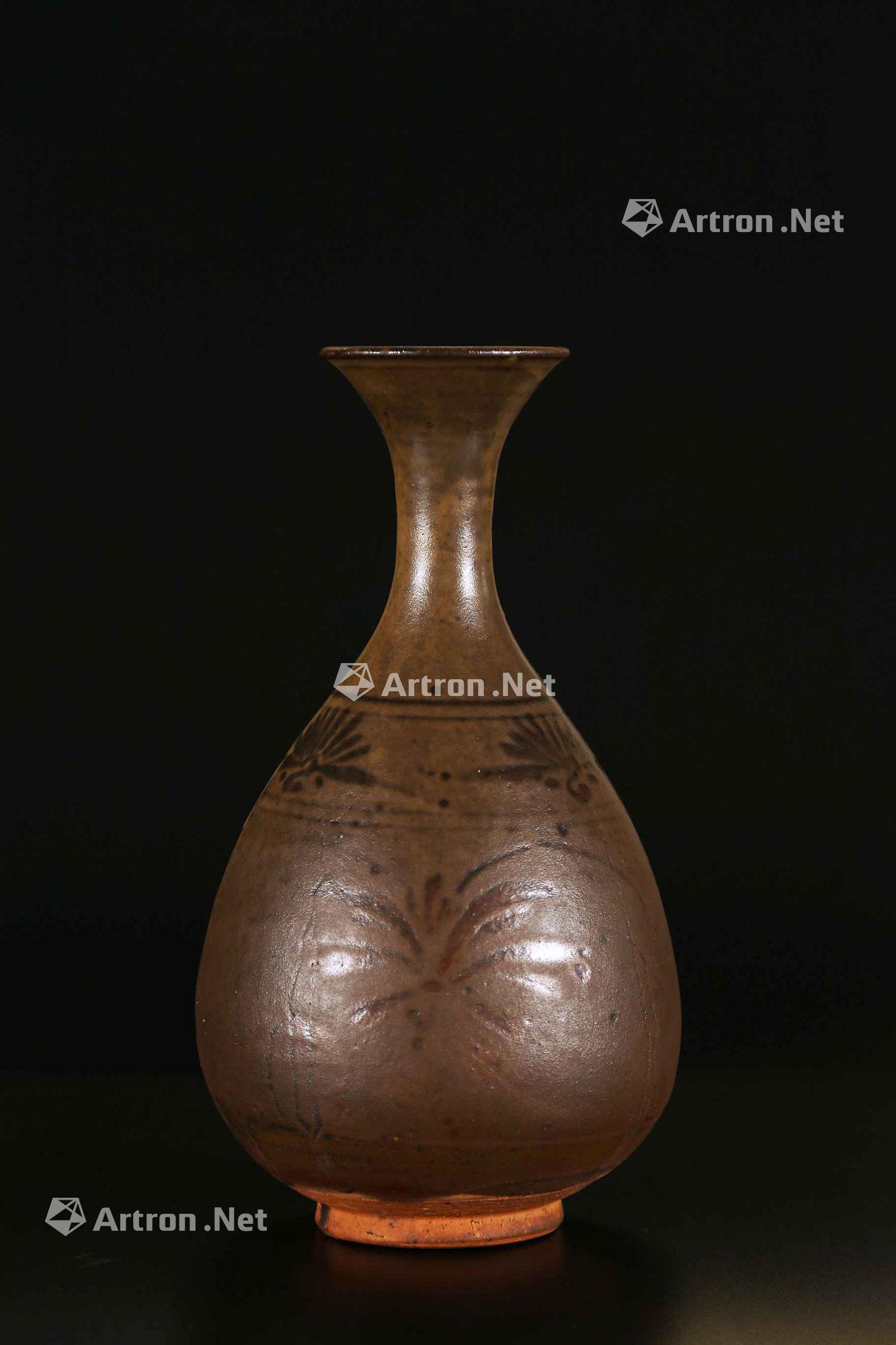 0065 yuan dynasty a yuan pottery vase china