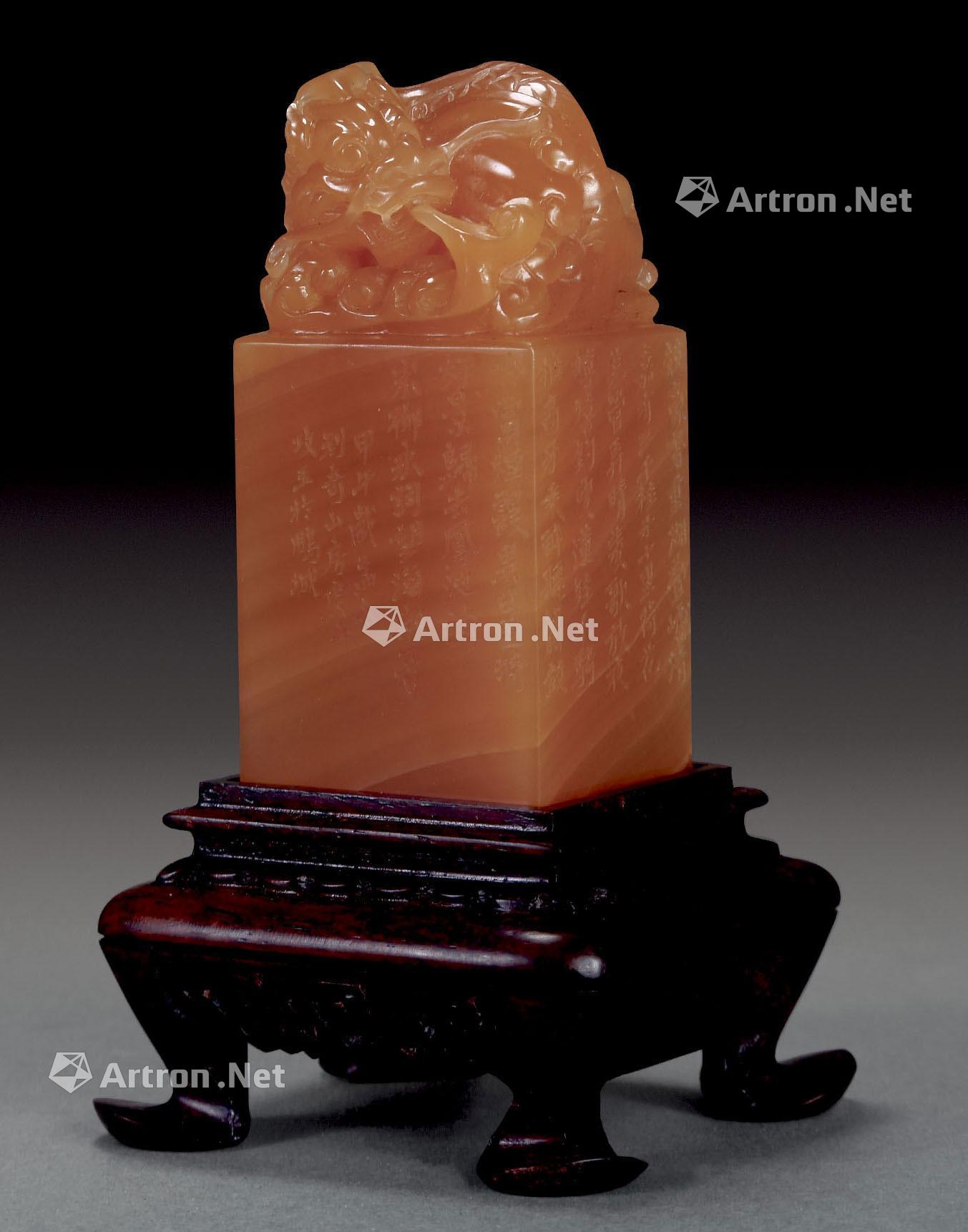 【近代 黄蜡石印章】拍卖品_图片_价格_鉴赏_笔墨纸砚_雅昌艺术品拍卖