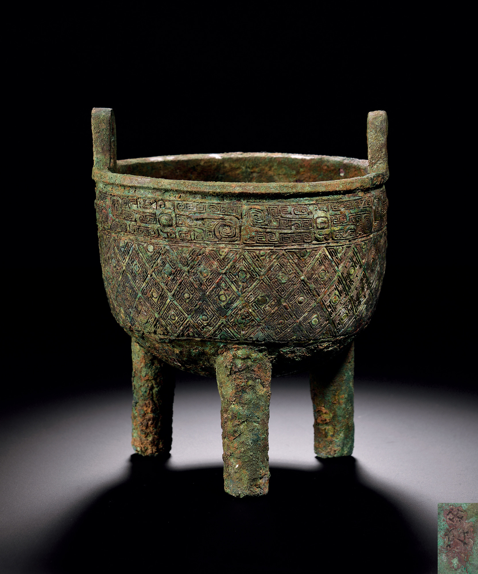 【商 兽面纹癸冉鼎】拍卖品_图片_价格_鉴赏_青铜器_雅昌艺术品拍卖网