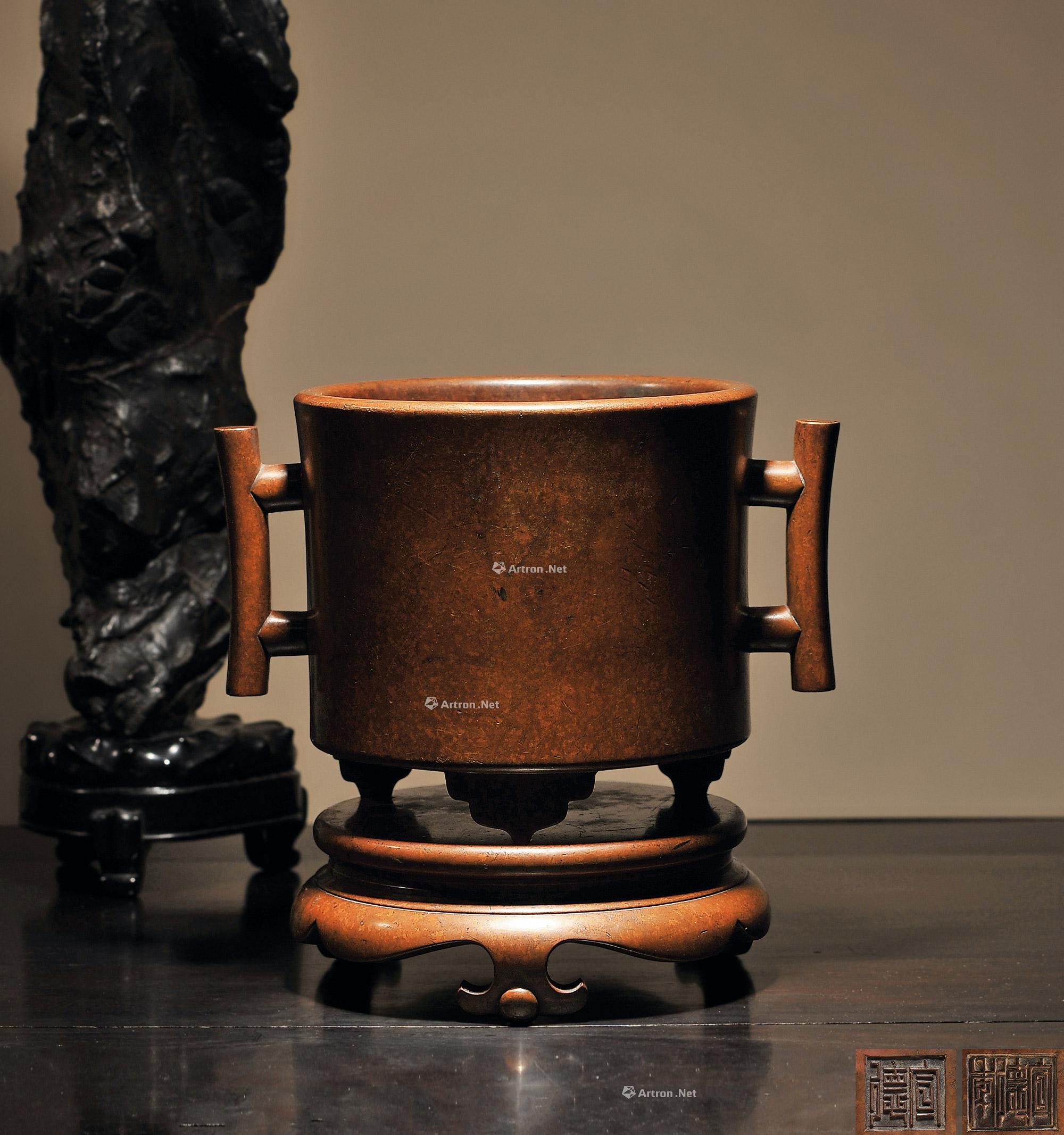 1319清早期戟耳炉