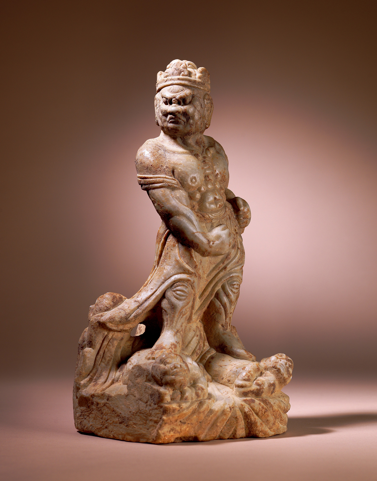 唐石雕力士像 拍卖品 图片 价格 鉴赏 佛教文物其它 雅昌艺术品拍卖网