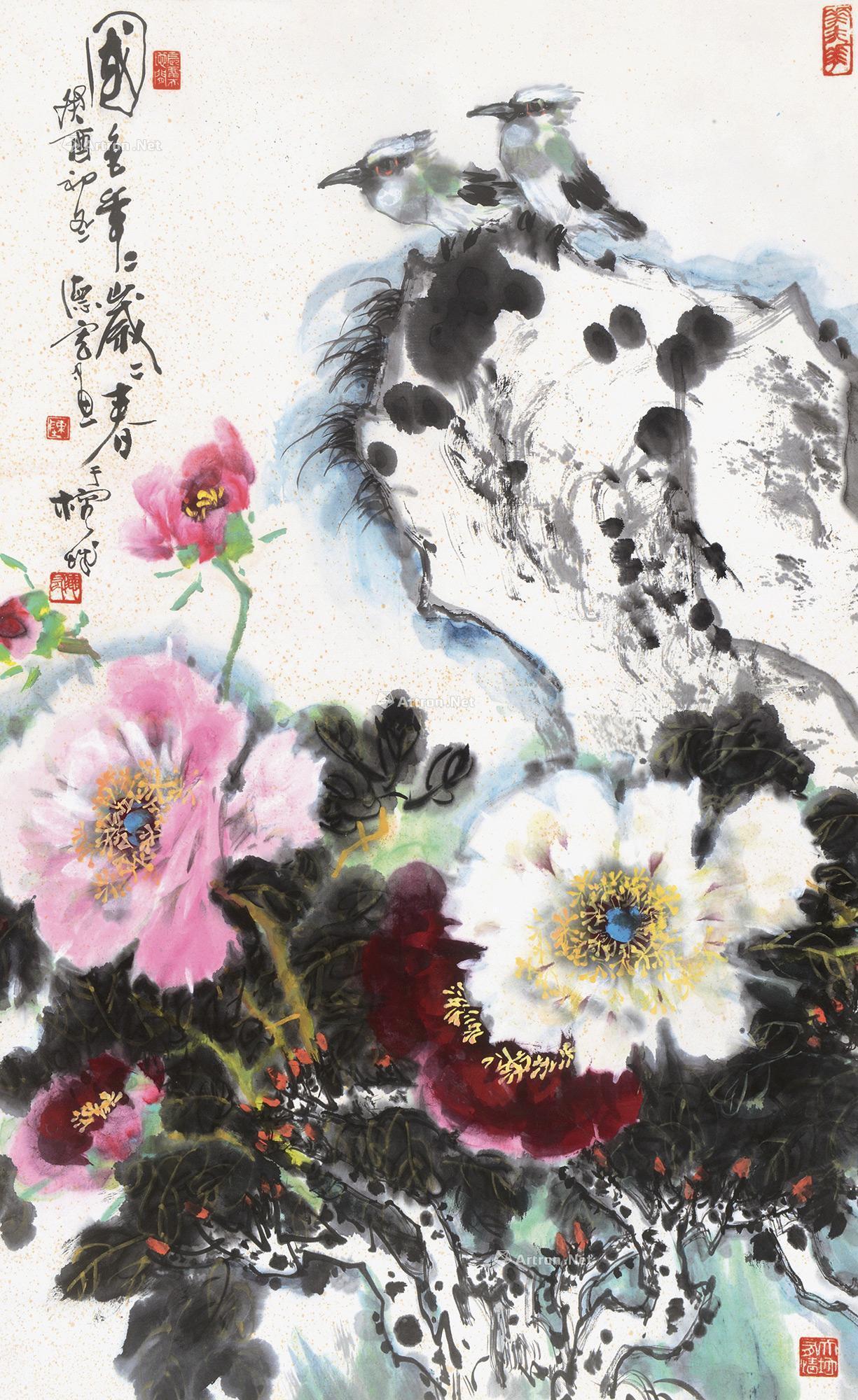 【富贵白头 立轴 设色纸本】拍卖品_图片_价格_鉴赏_绘画_雅昌艺术品