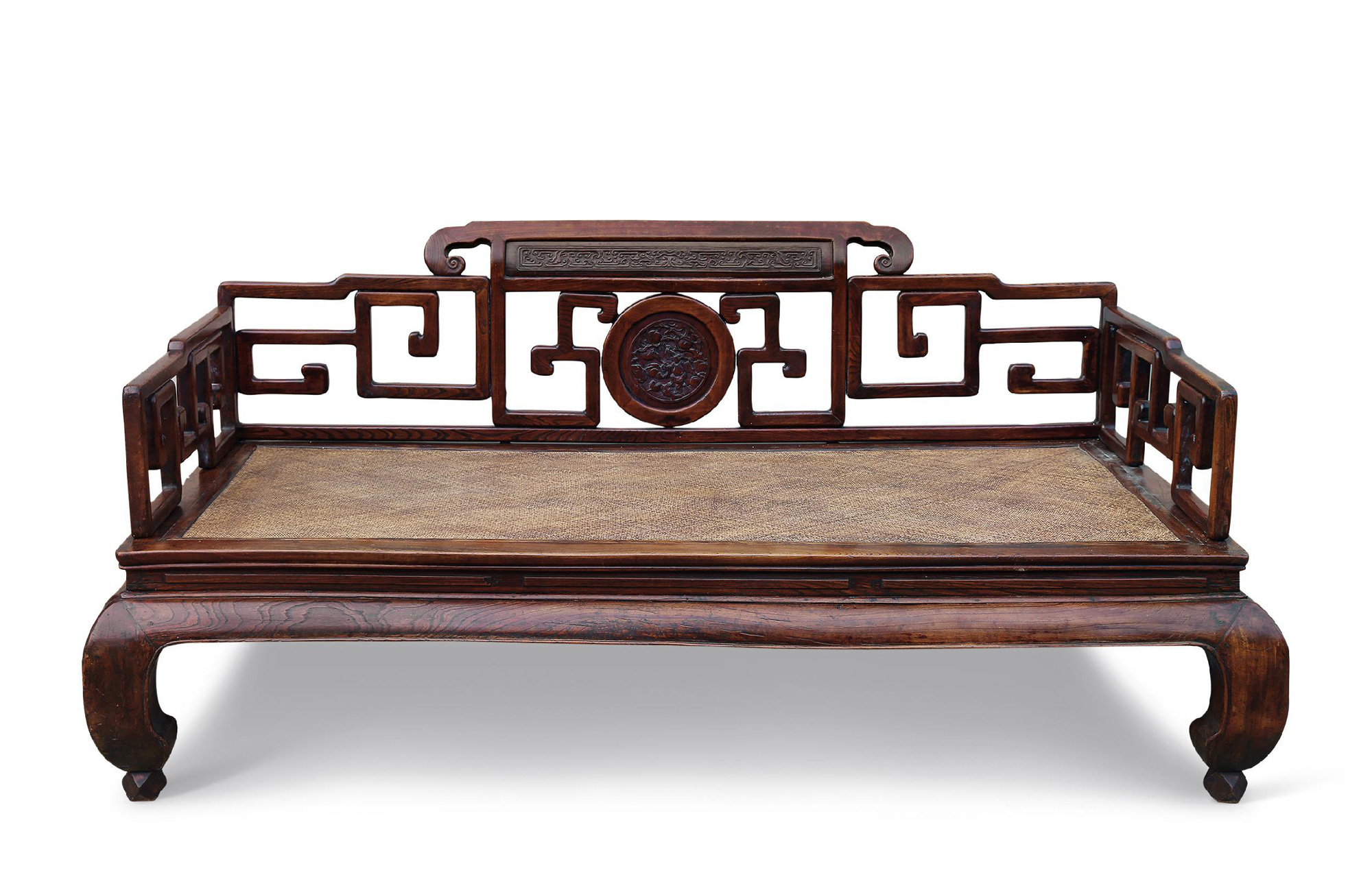 9402 清 榉木罗汉床