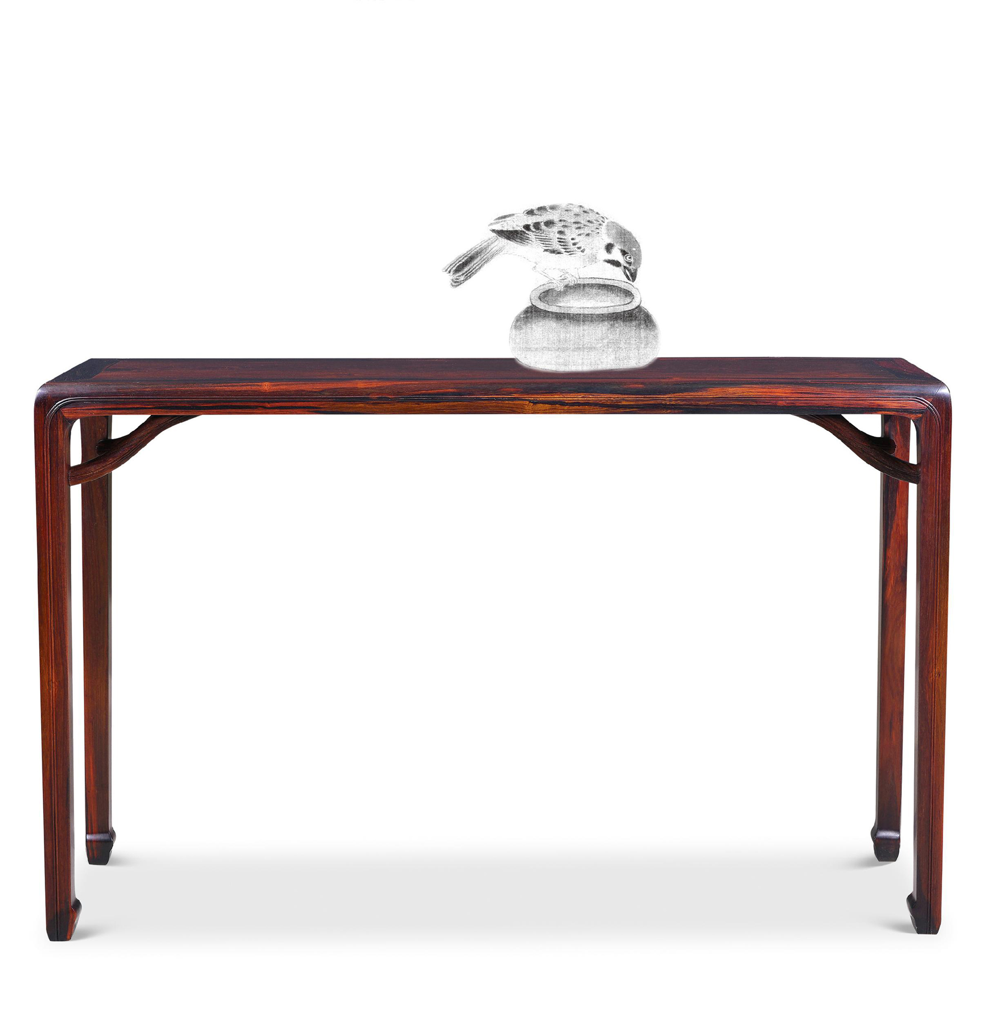 8555旧酸枝圆角条案