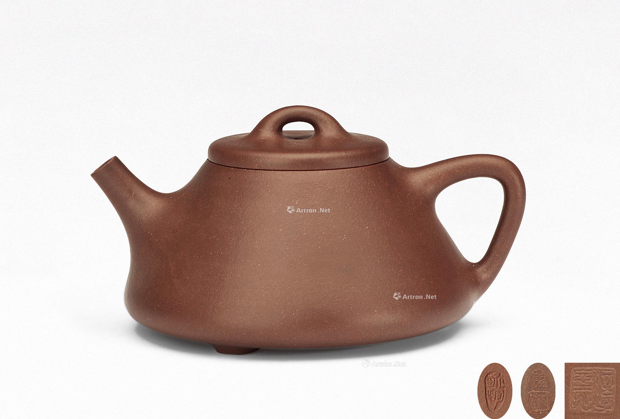 【吴界明·子冶石瓢壶】拍卖品_图片_价格_鉴赏_紫砂_雅昌艺术品拍卖
