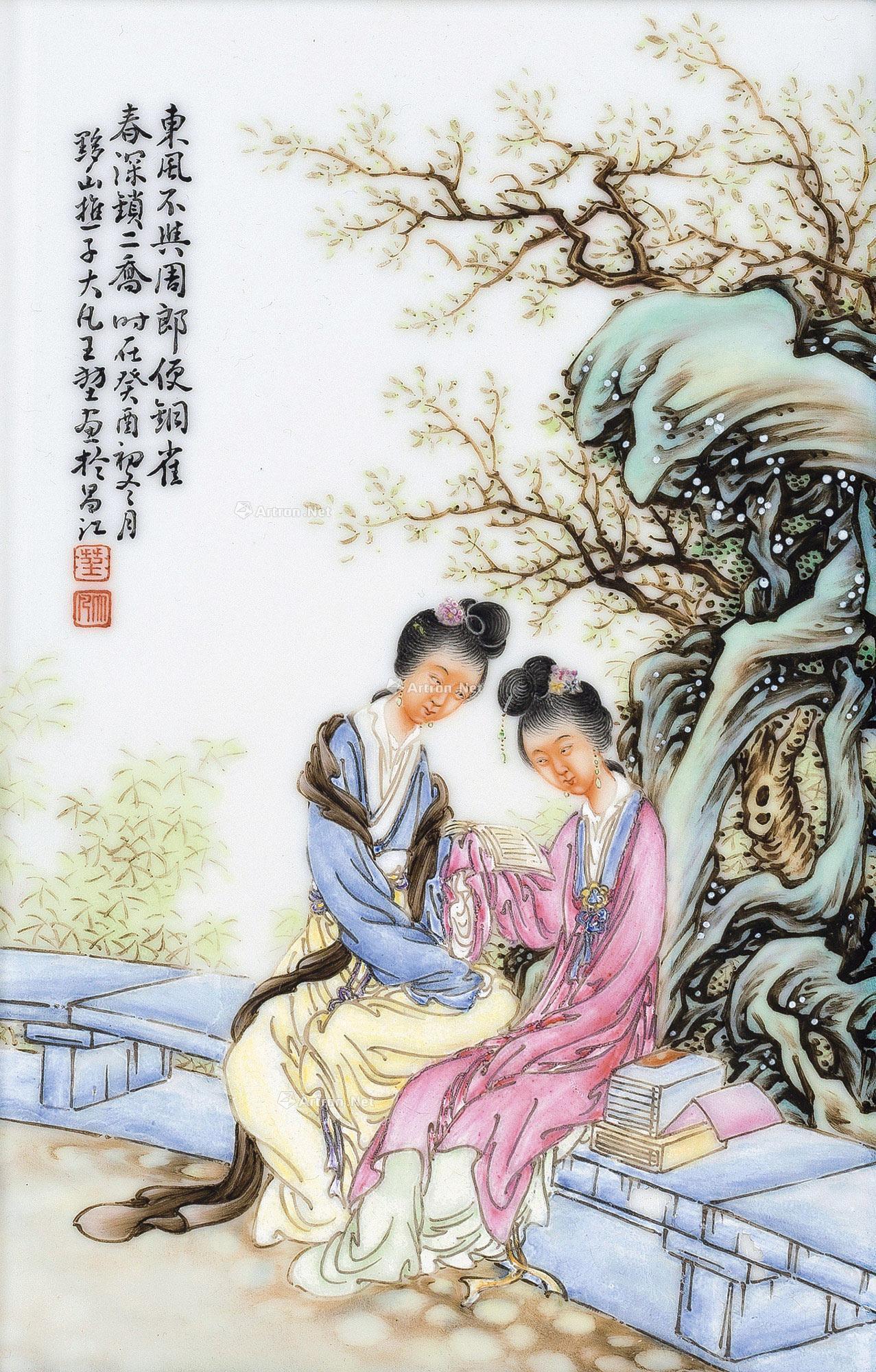 4272 名家瓷王大凡人物故事瓷板