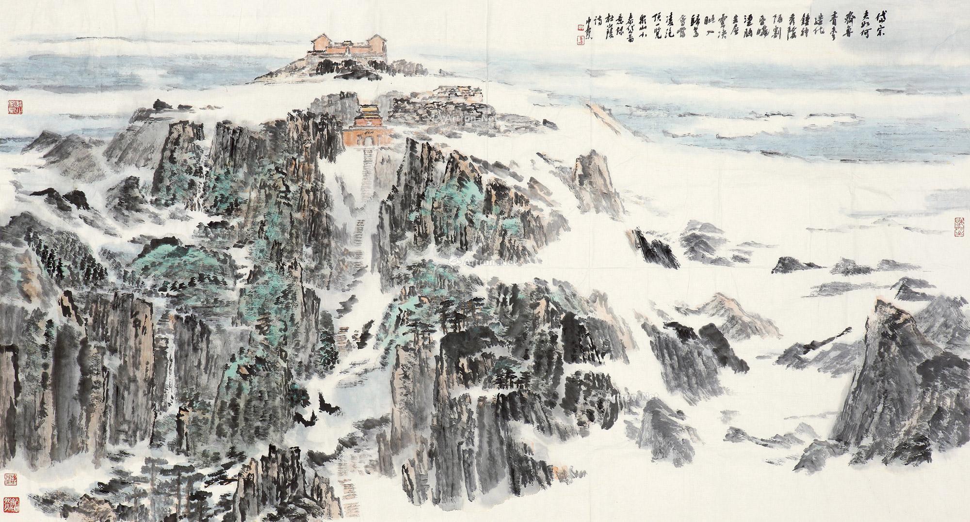 0155 泰岱图 镜片 纸本