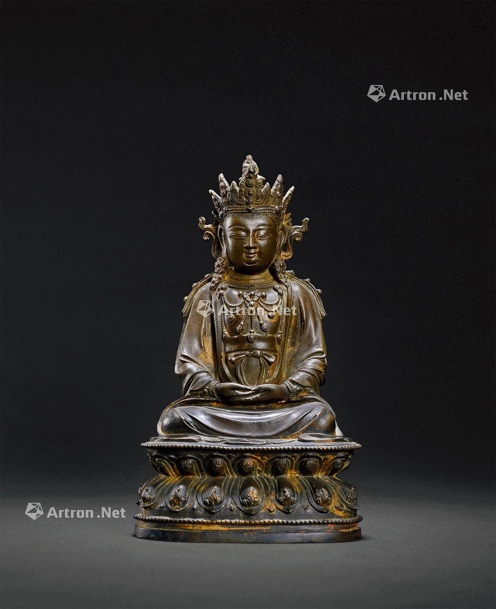 【明 铜无量寿佛座像】拍卖品_图片_价格_鉴赏_佛教文物其它_雅昌艺术