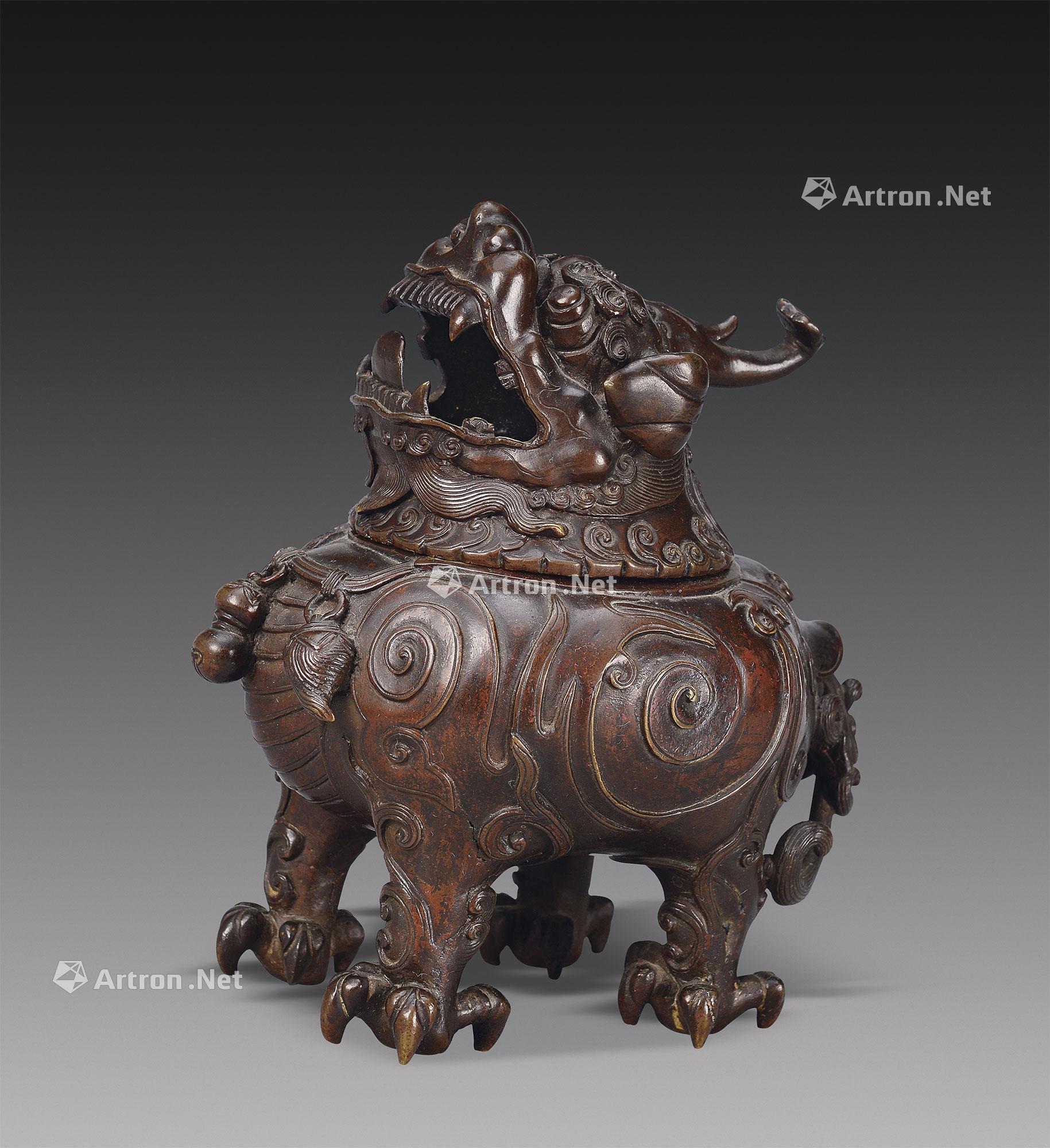翼兽形铜提梁盉 - 精品赏析 - 甘肃省博物馆