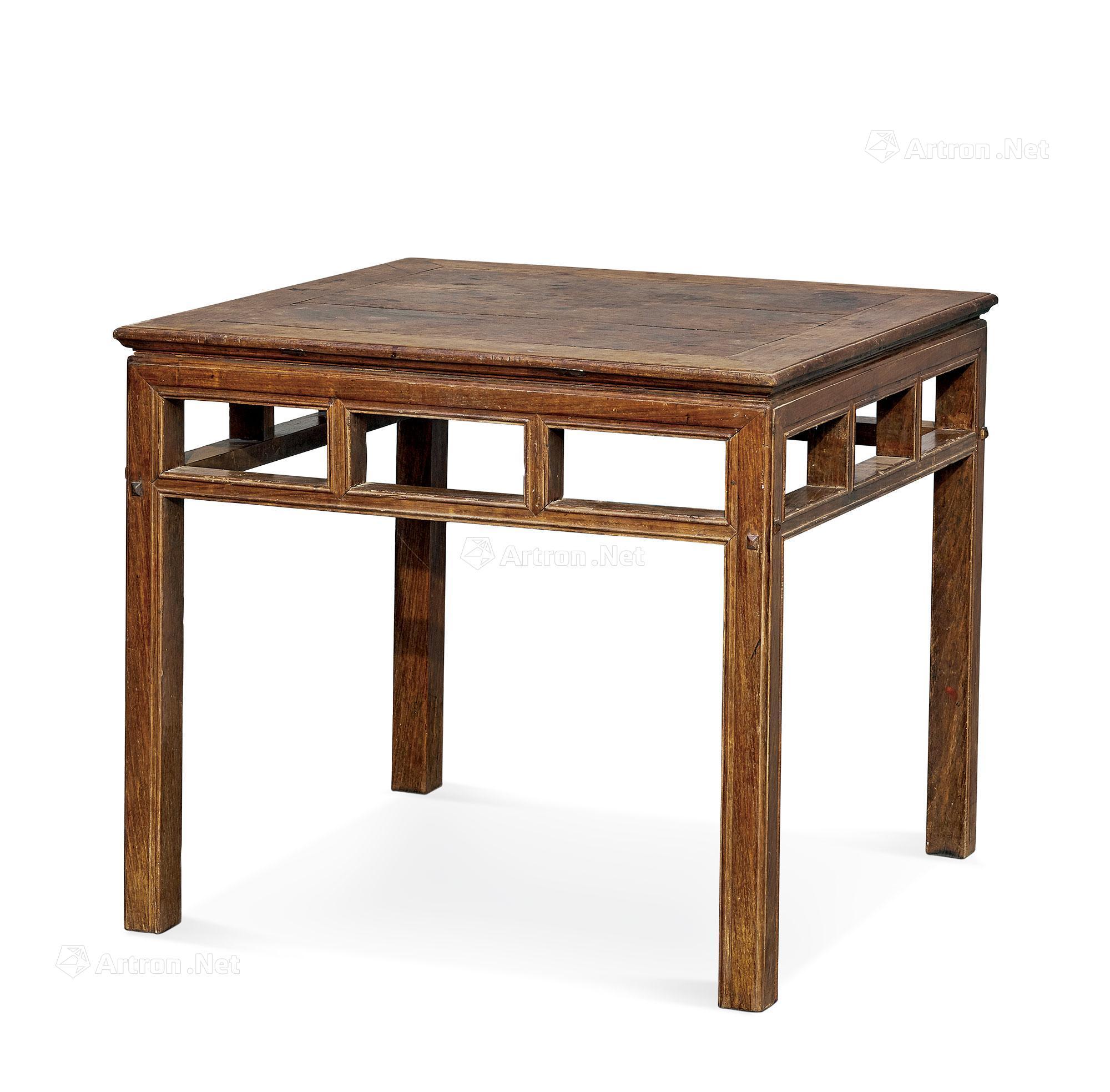 1411清晚期黄花梨方桌