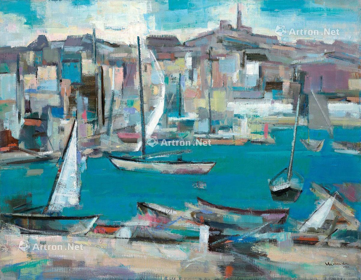 【1982年作 马赛港 油彩 画布】拍卖品_图片_价格_鉴赏_油画_雅昌艺术