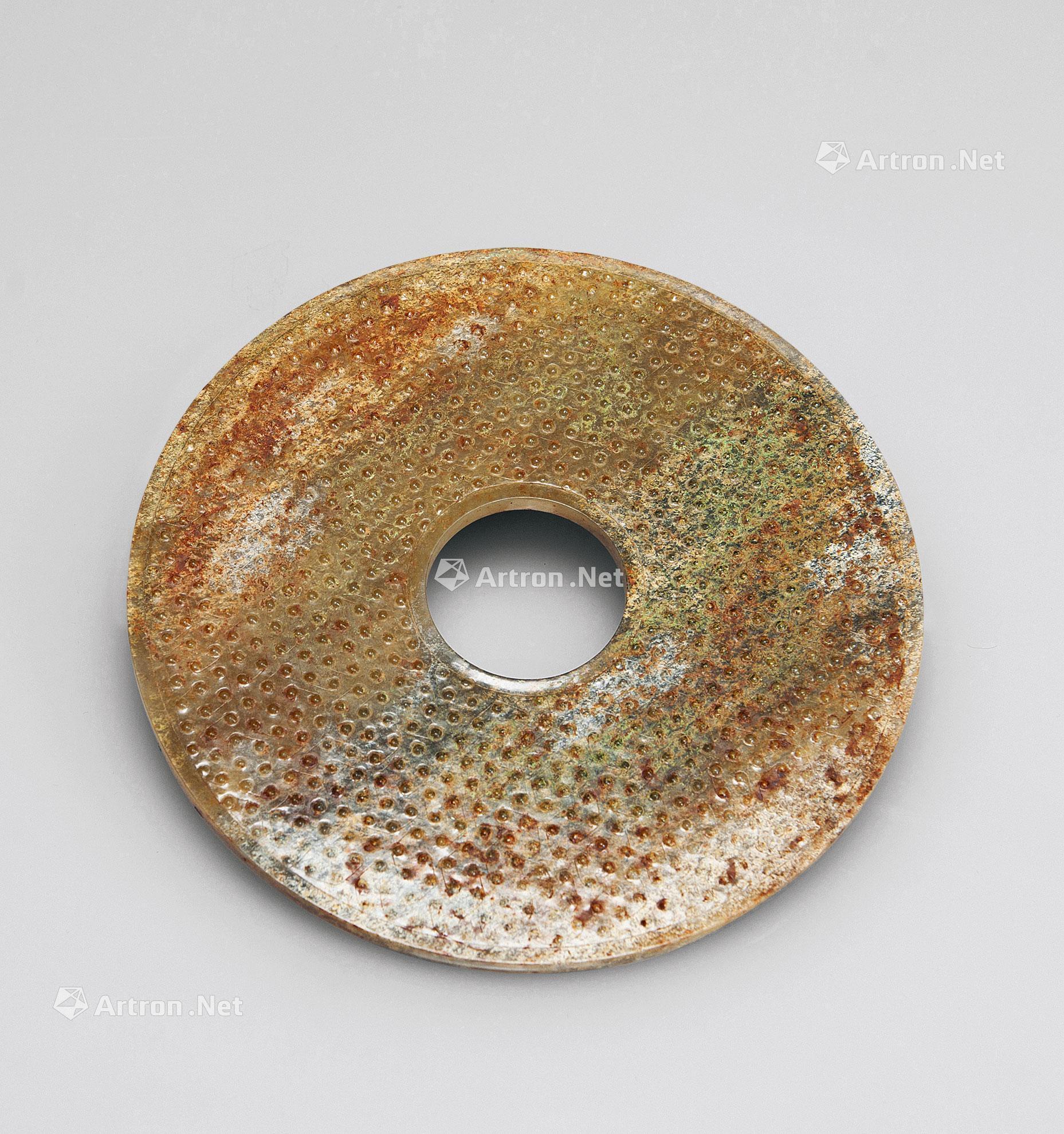 【汉代 谷纹玉璧】拍卖品_图片_价格_鉴赏_玉石器其它_雅昌艺术品拍卖