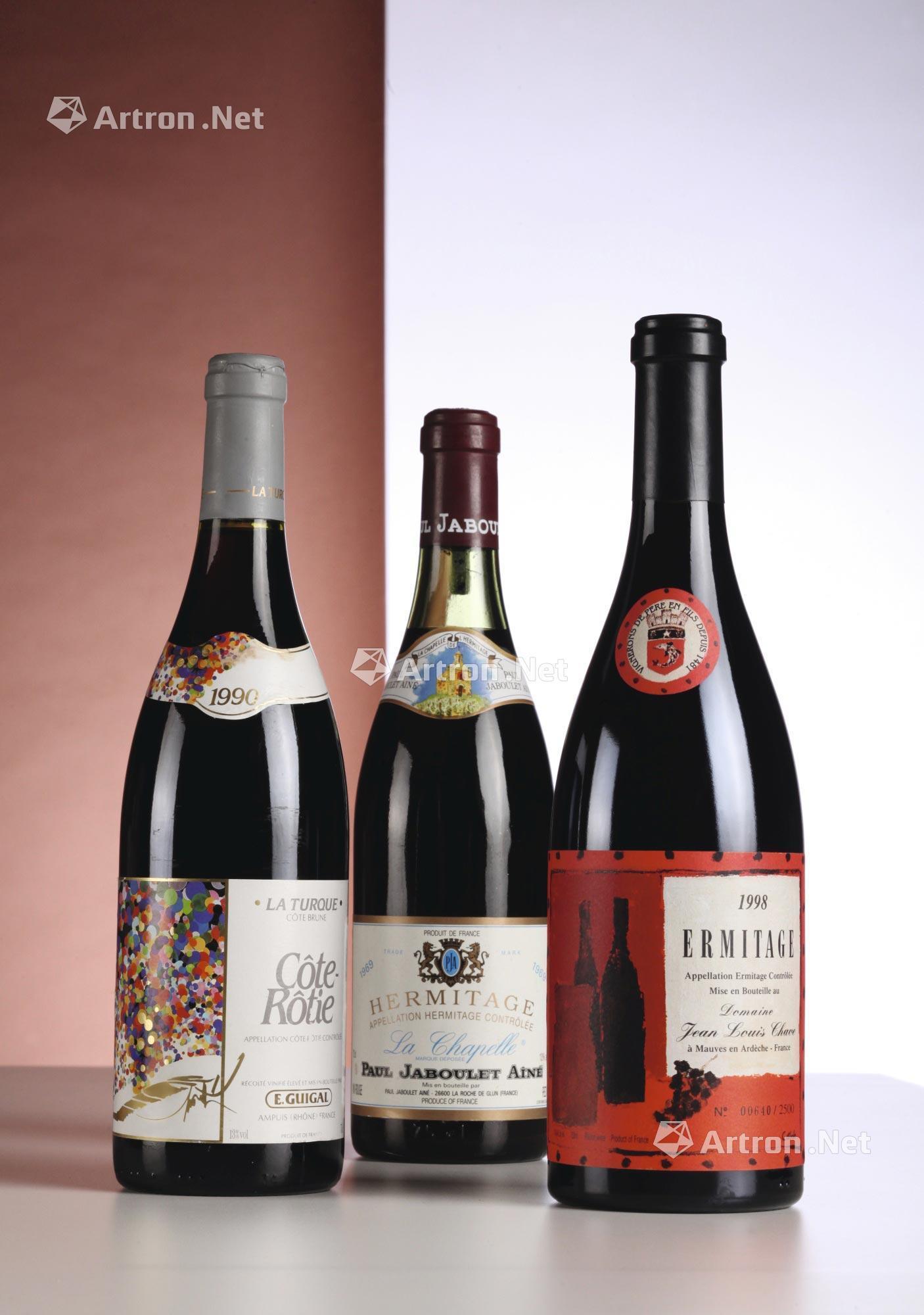 7465 ermitage, cuvee cathelin 1998 jean-louis chave