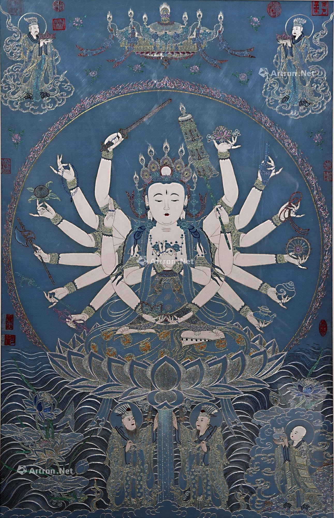0020十八臂准提佛母