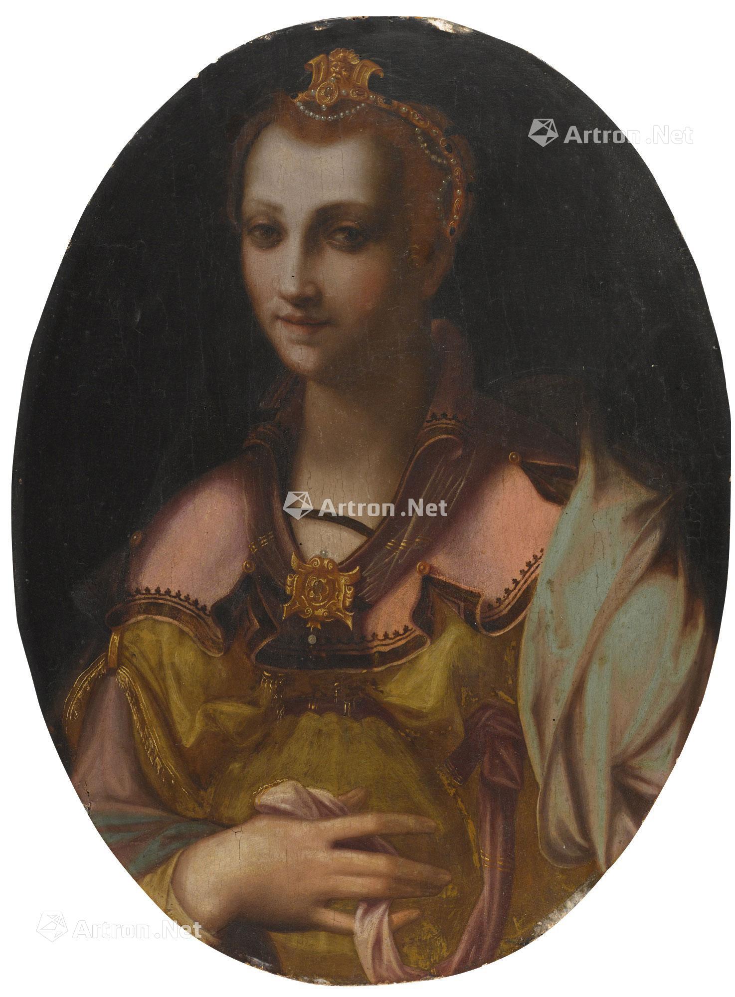 0113 portrait of a richly dressed lady