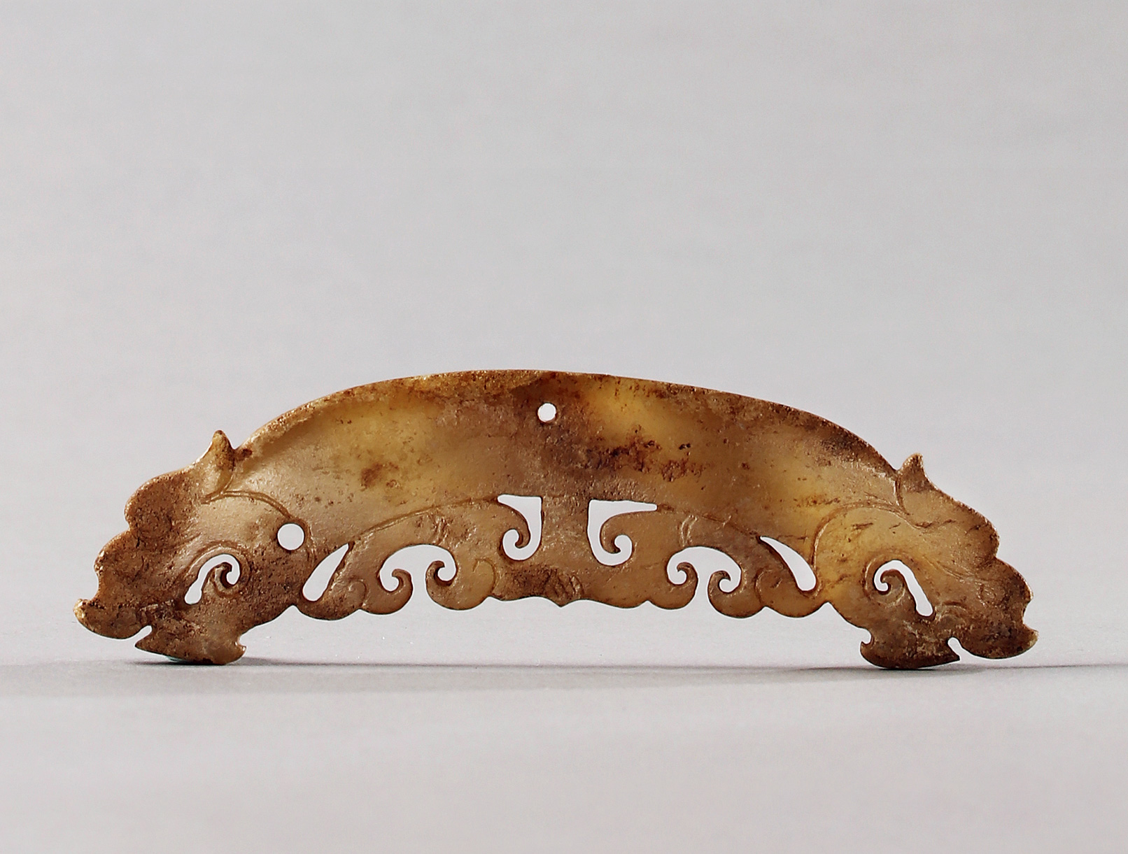 3337春秋双虎首玉璜