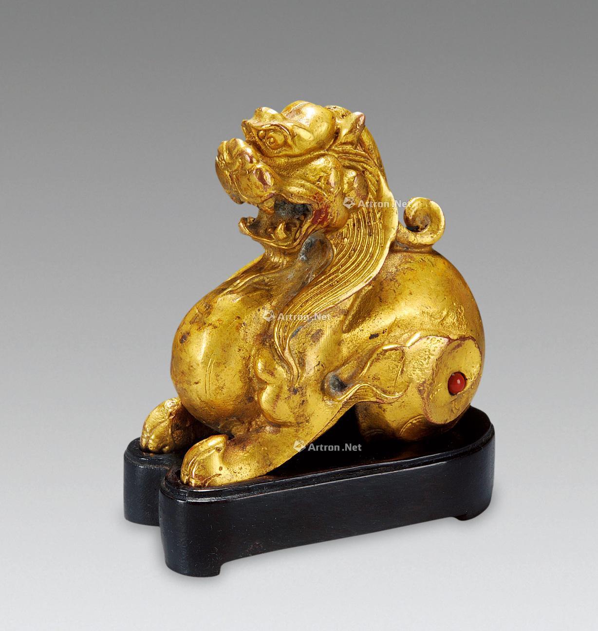古代黄铜貔貅真品图片图片