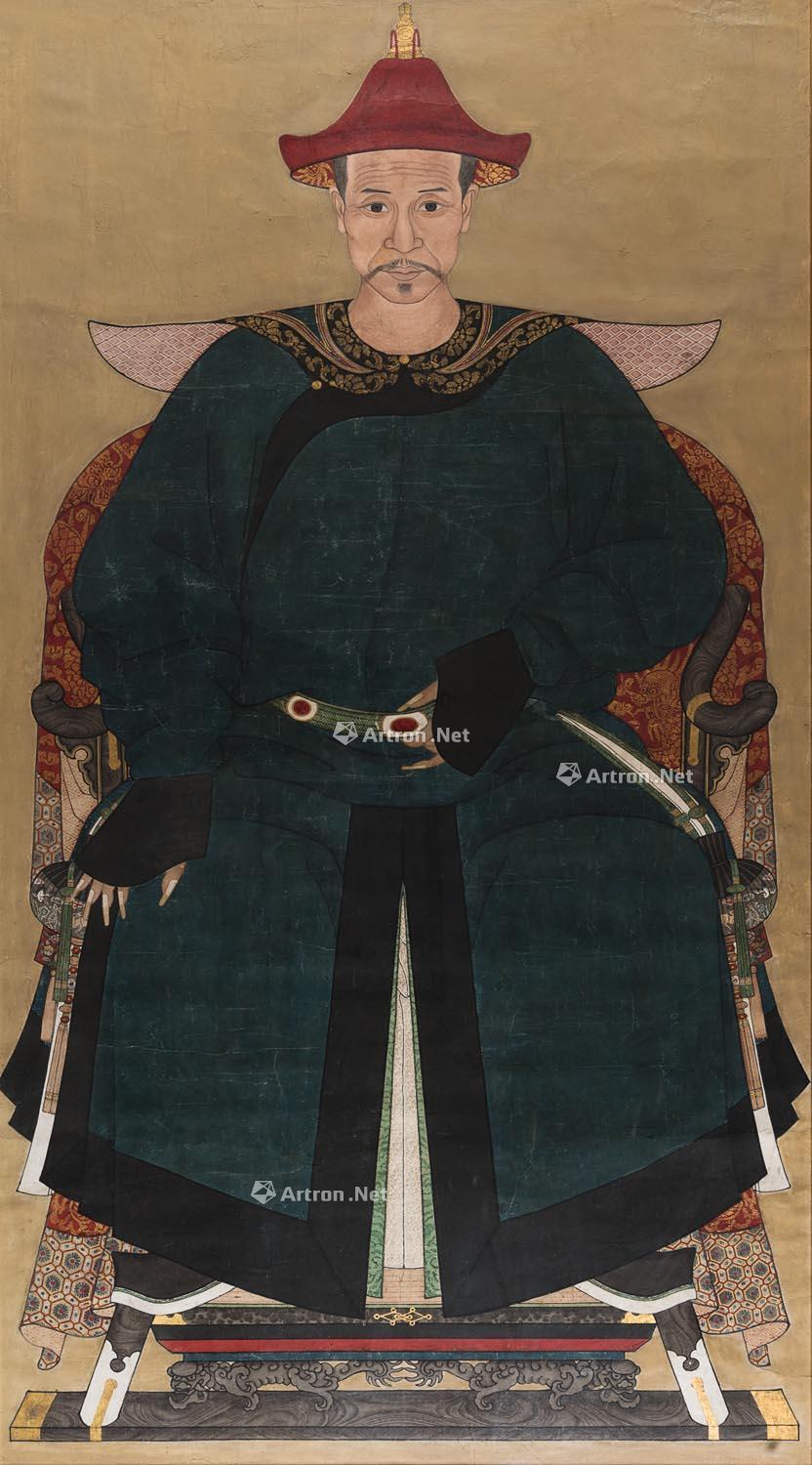 0225 清 皇帝肖像画