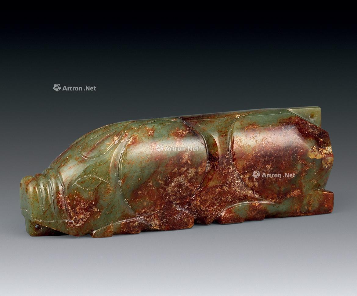 【汉代 青玉握猪】拍卖品_图片_价格_鉴赏_玉石器其它_雅昌艺术品拍卖