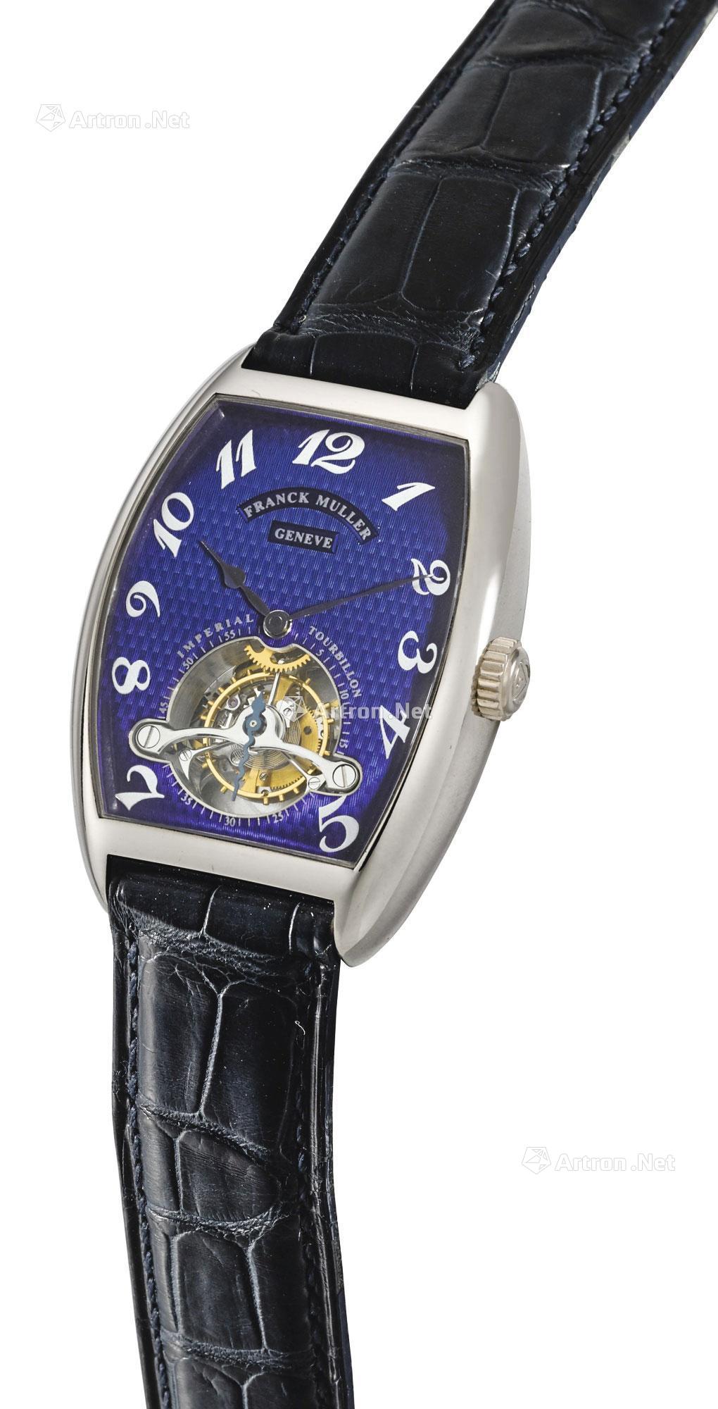 2188franckmuller2852t型号imperialtourbillon精美白金酒桶形陀飞轮