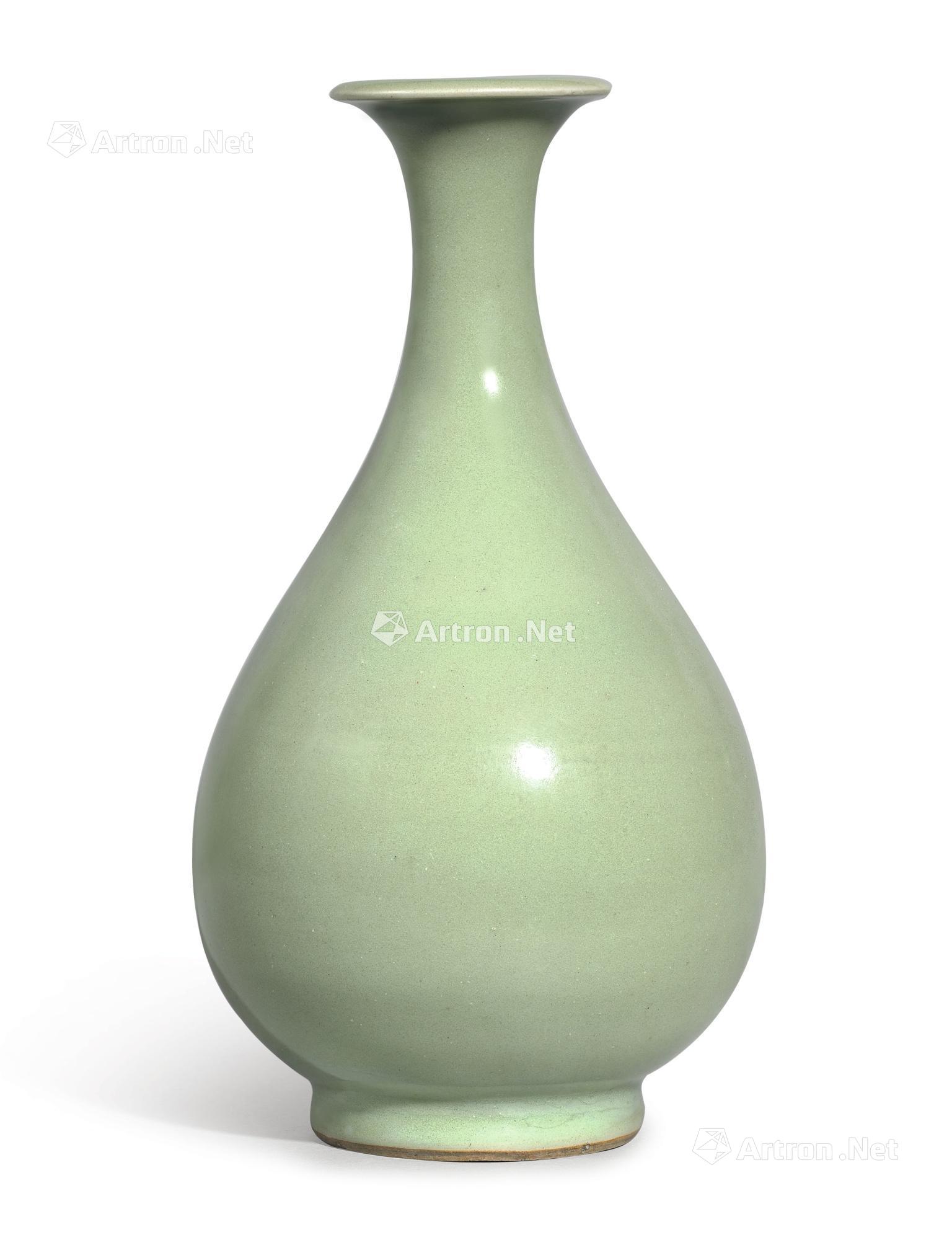 【元 龙泉窑青釉玉壶春瓶】拍卖品_图片_价格_鉴赏_元代以前陶瓷_雅昌