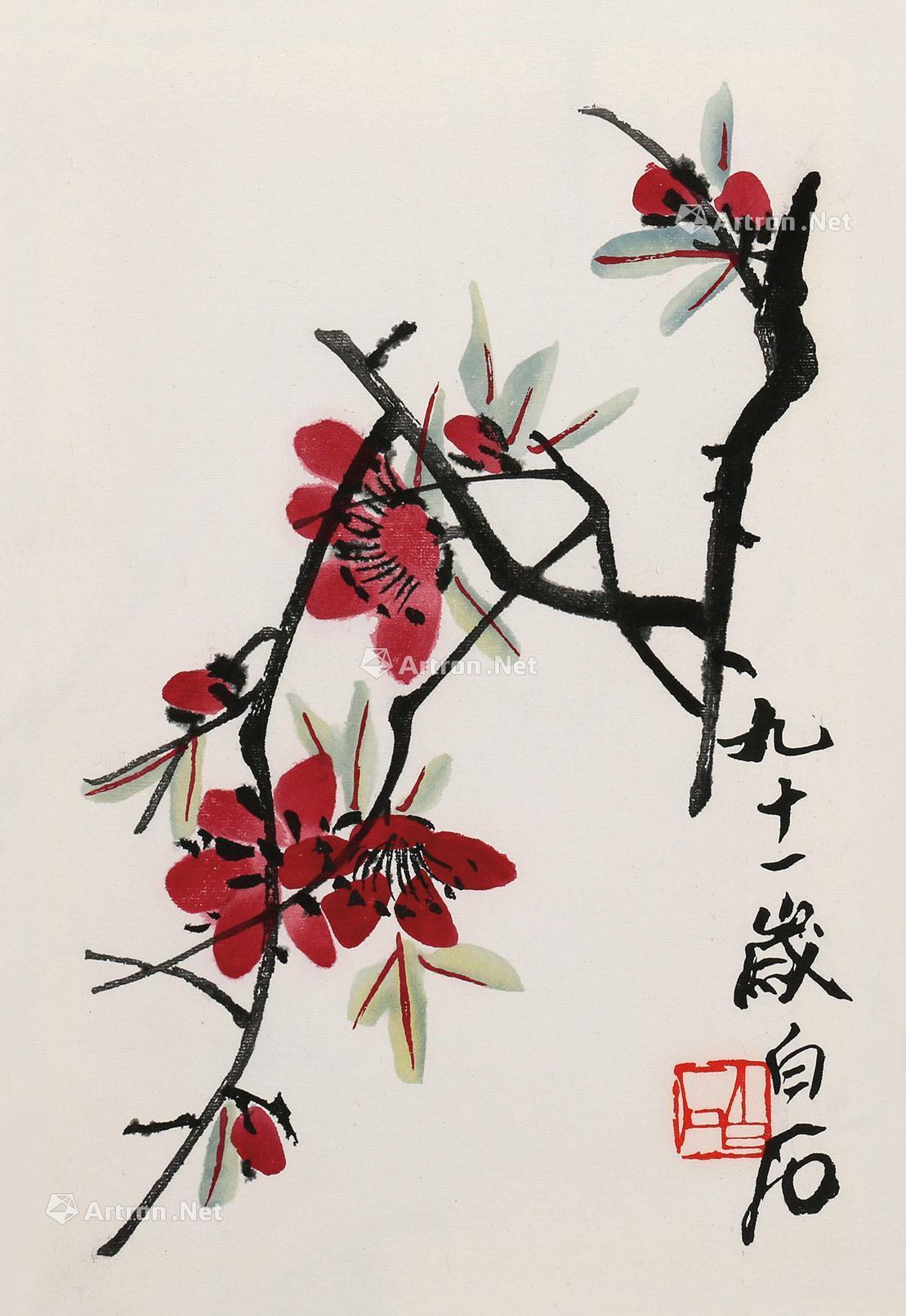 1422齐白石画集纸本