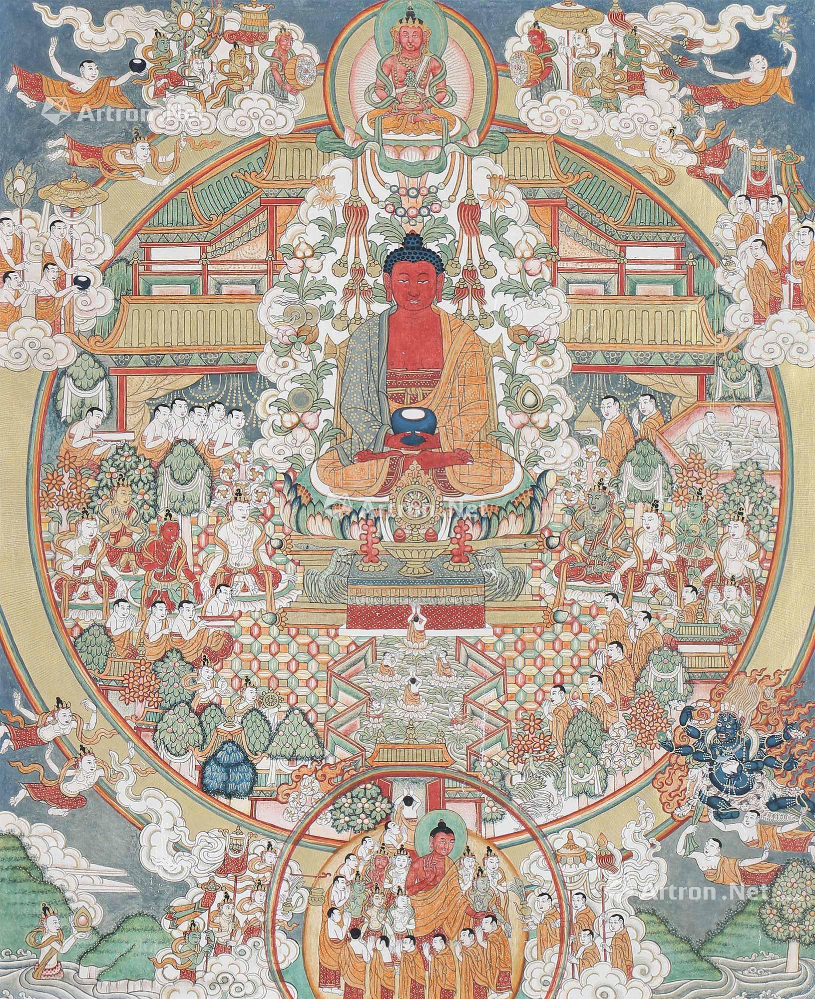 佛教华藏世界图图片