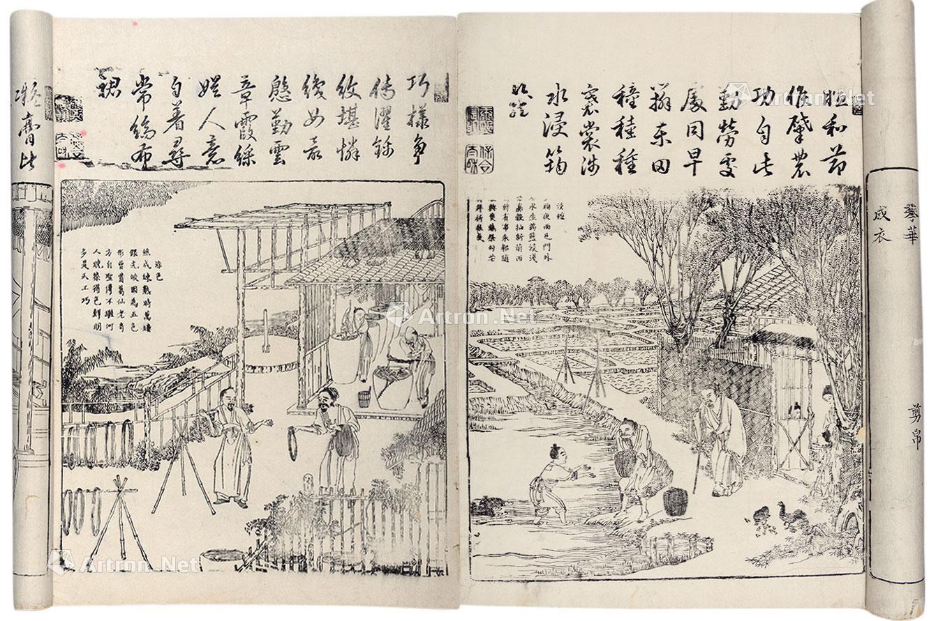 2193 御制耕织图 纸本
