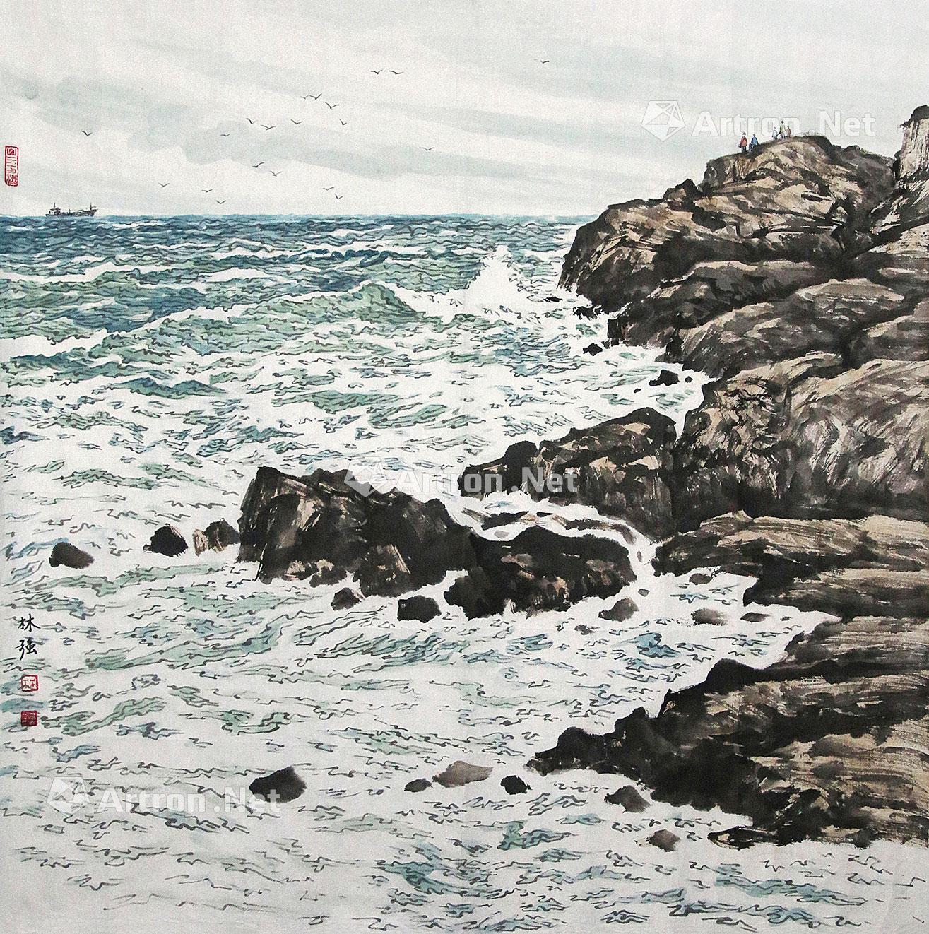 中国南海海浪图图片