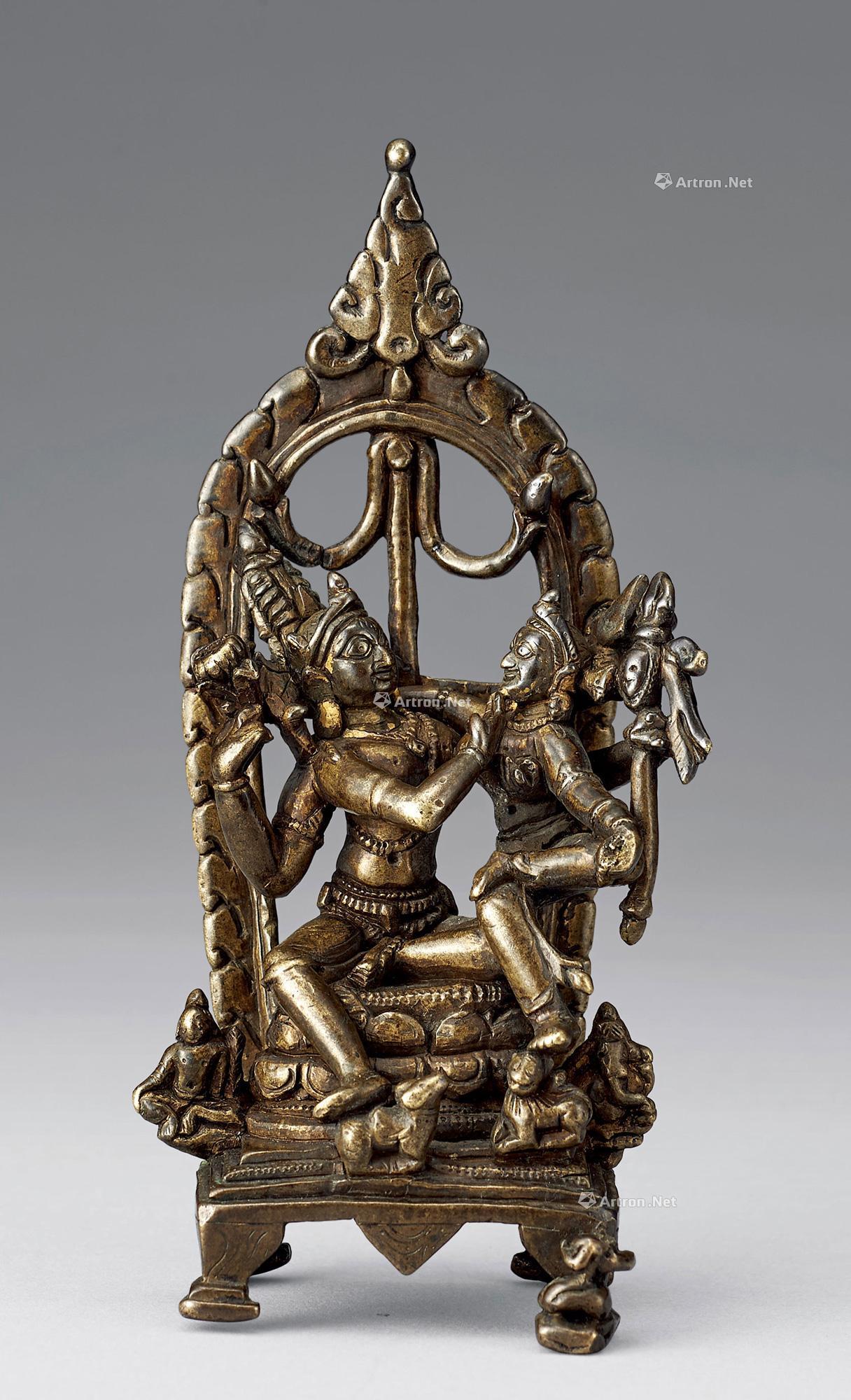 【12世纪 铜制印度大自在天佛像】拍卖品