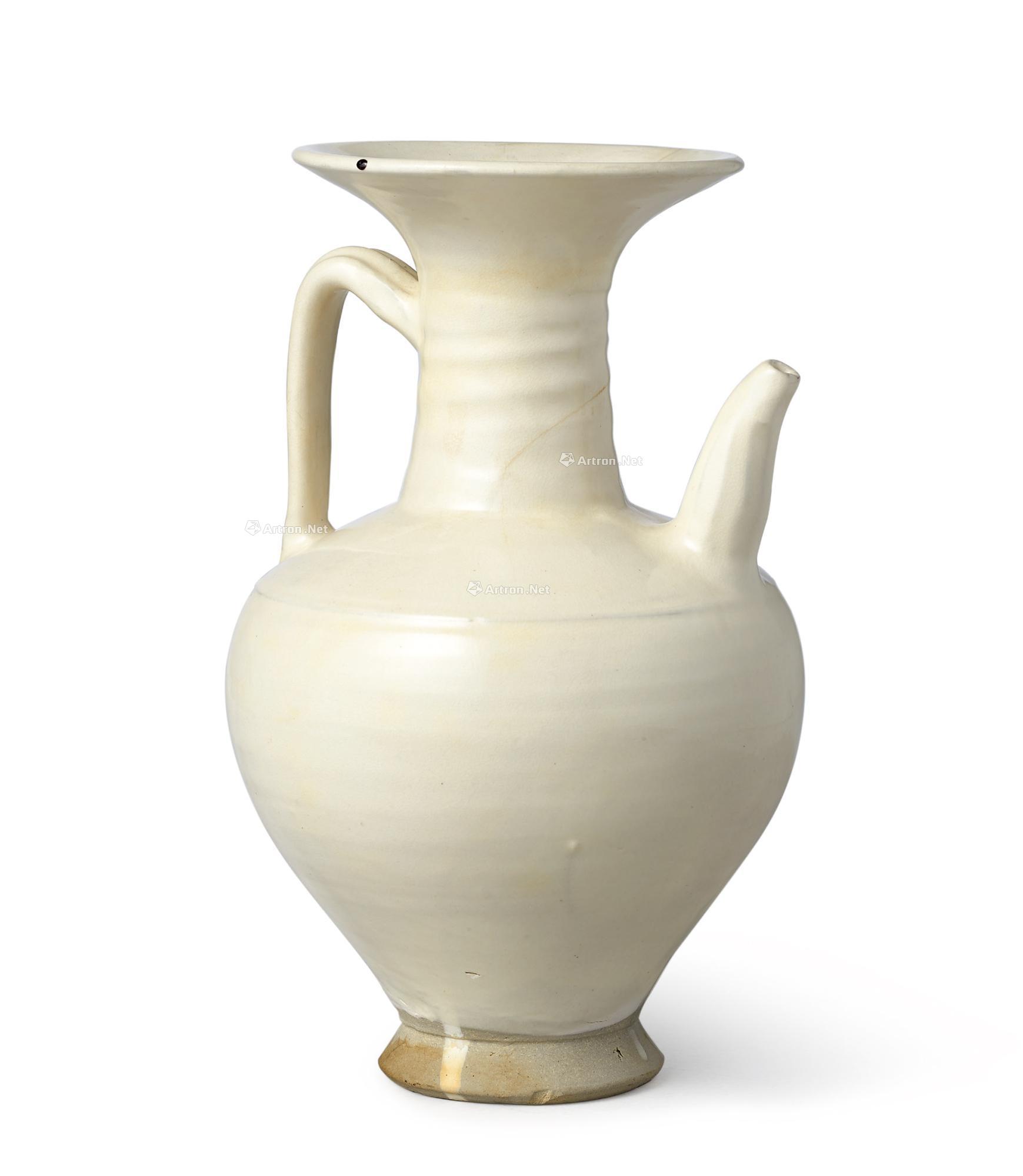 3230 北宋 磁州窑白釉执壶