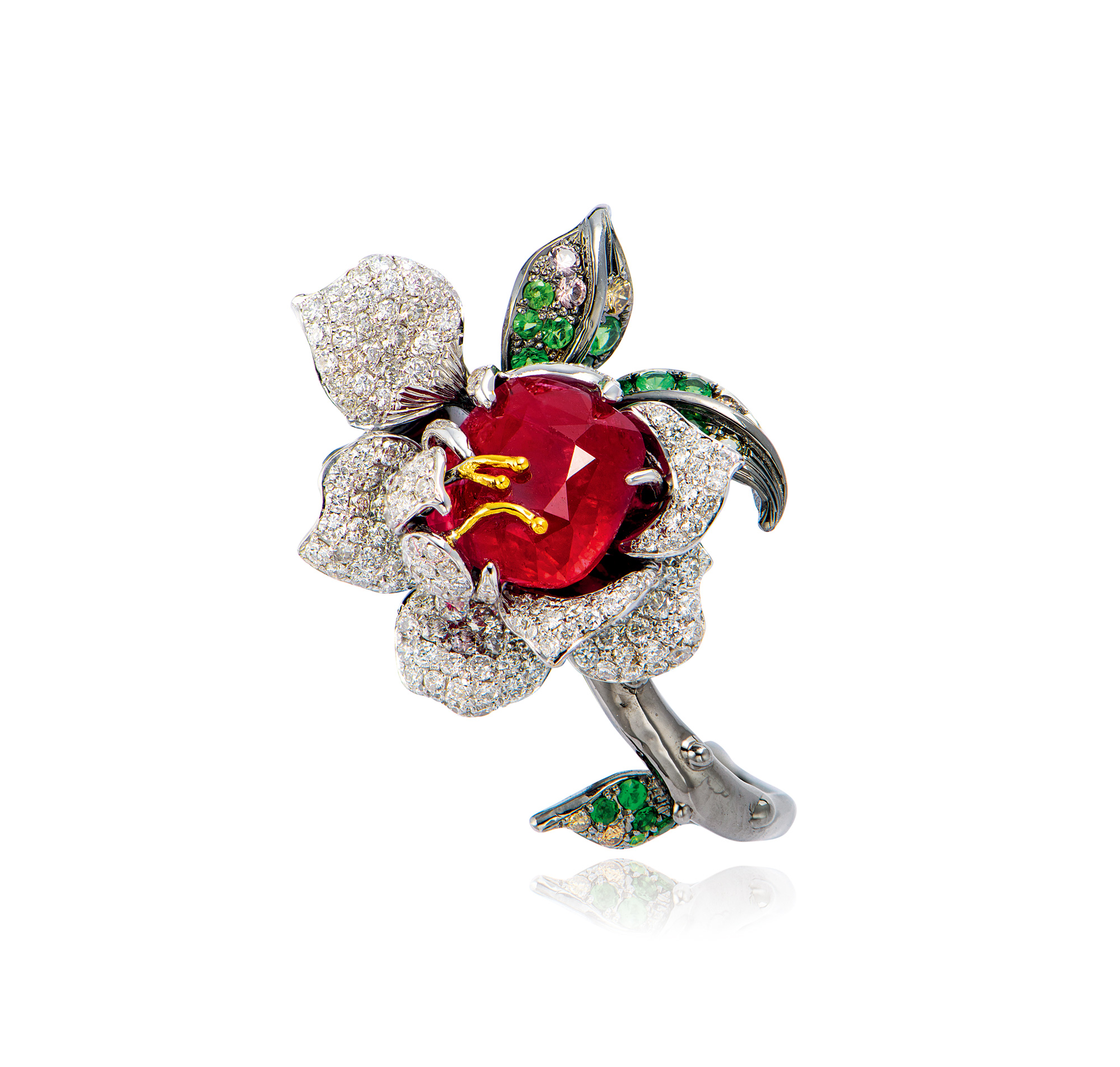 俄雅库特出产的钻石“玫瑰花魂”拍出2660万美元高价 - 2020年11月12日, 俄罗斯卫星通讯社