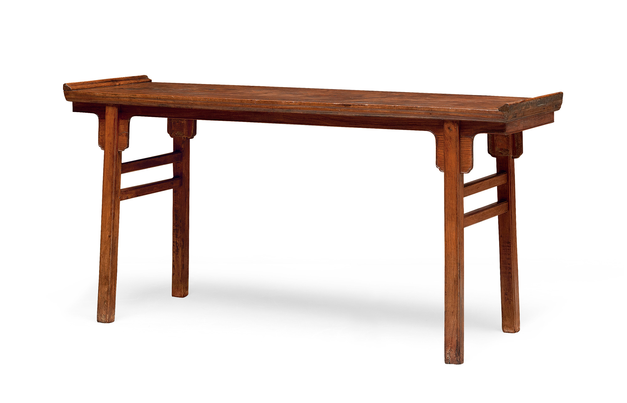 *5107 清早期 黄花梨夹头榫翘头案