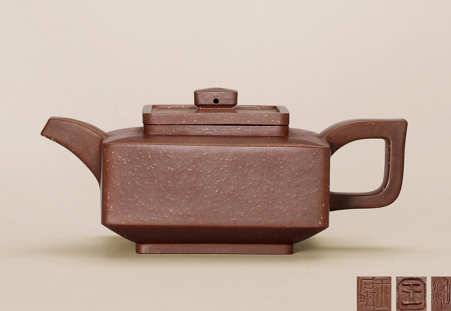 【王石耕 四方壶】拍卖品_图片_价格_鉴赏_紫砂_雅昌艺术品拍卖网