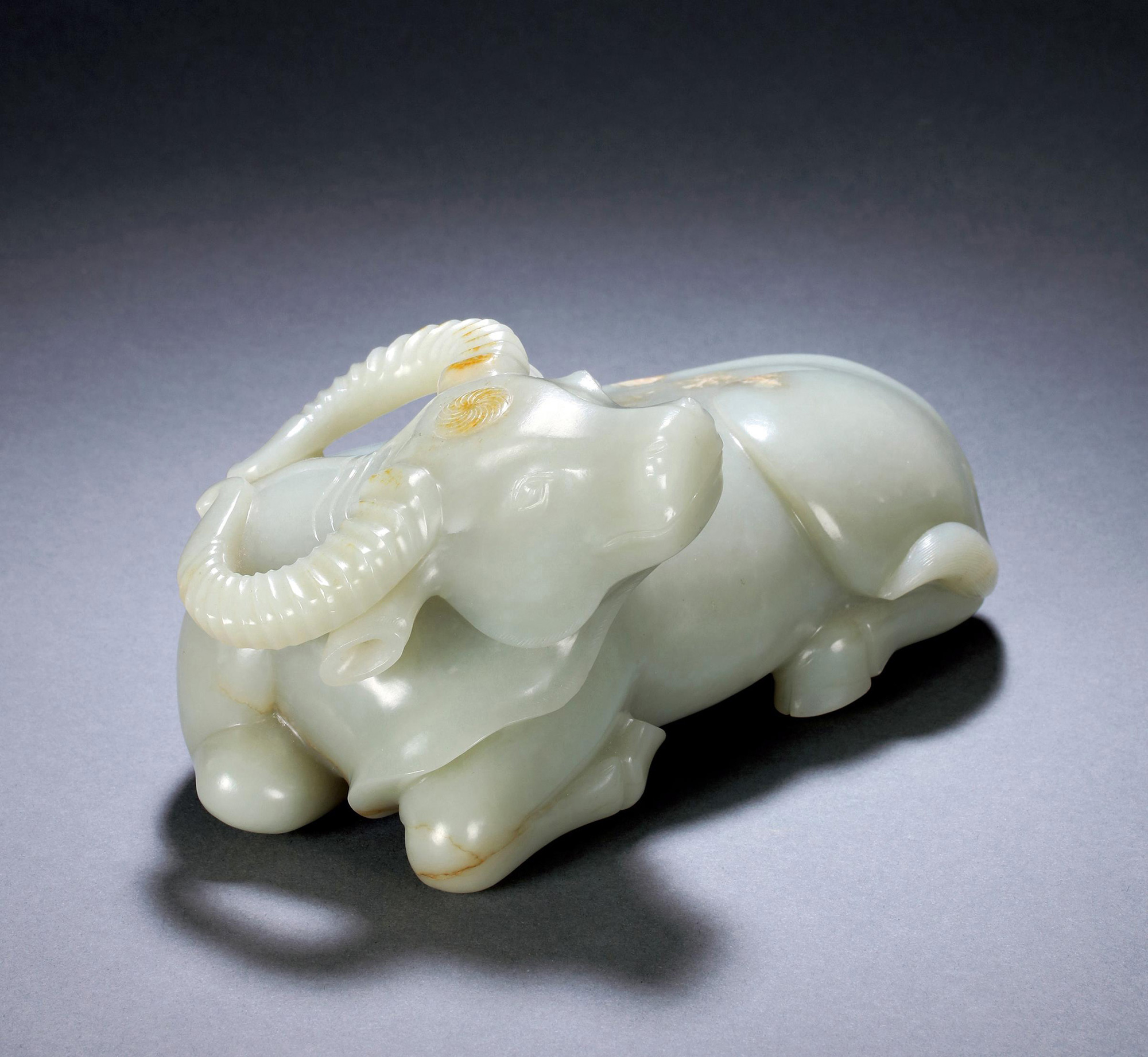 6831清中期青玉卧牛