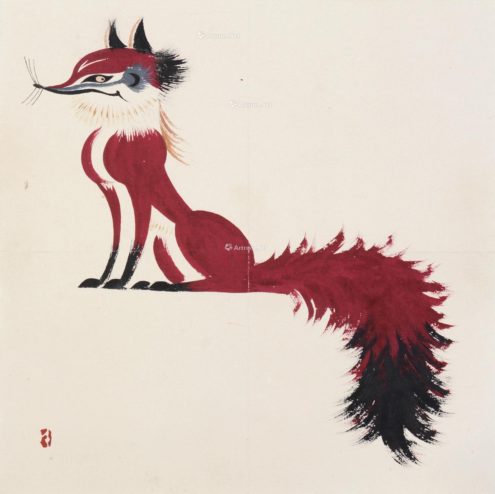 狐仙画像 古代图片