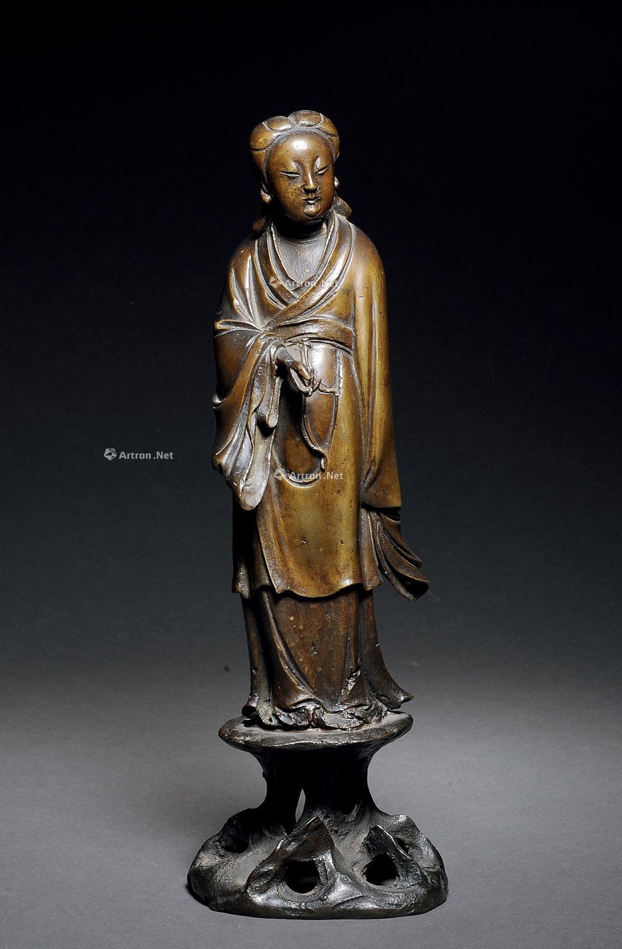 1198 明 铜仙人像