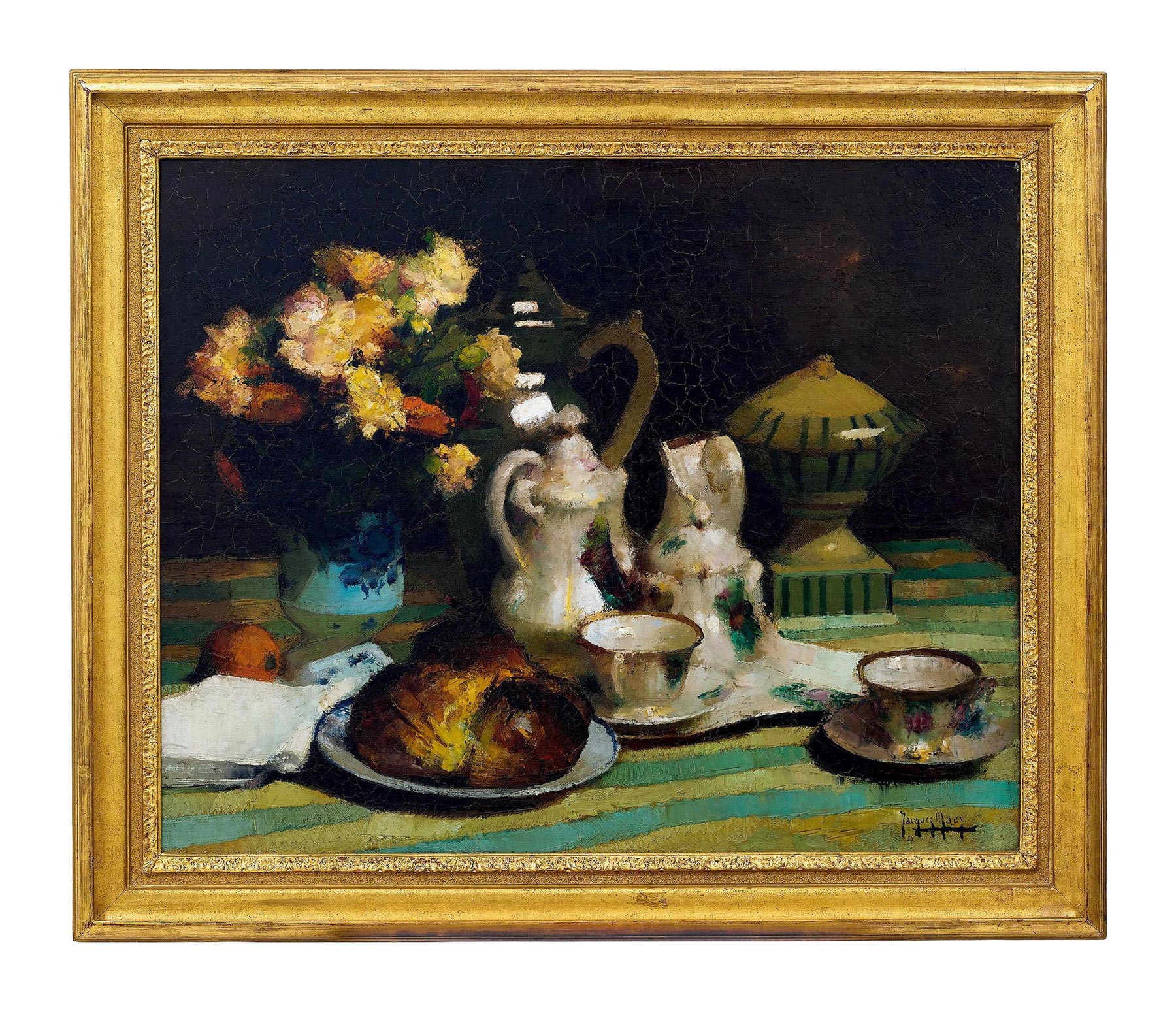 【静物:早餐 布面油画】拍卖品_图片_价格_鉴赏_油画_雅昌艺术品拍卖