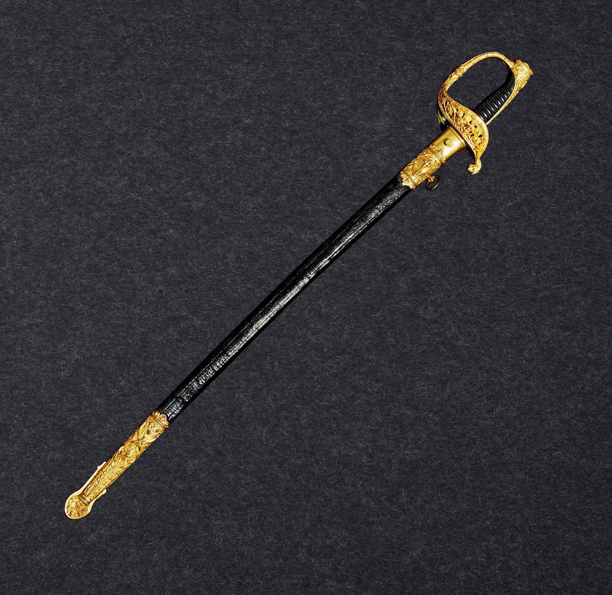 832319世纪法国海军军官剑