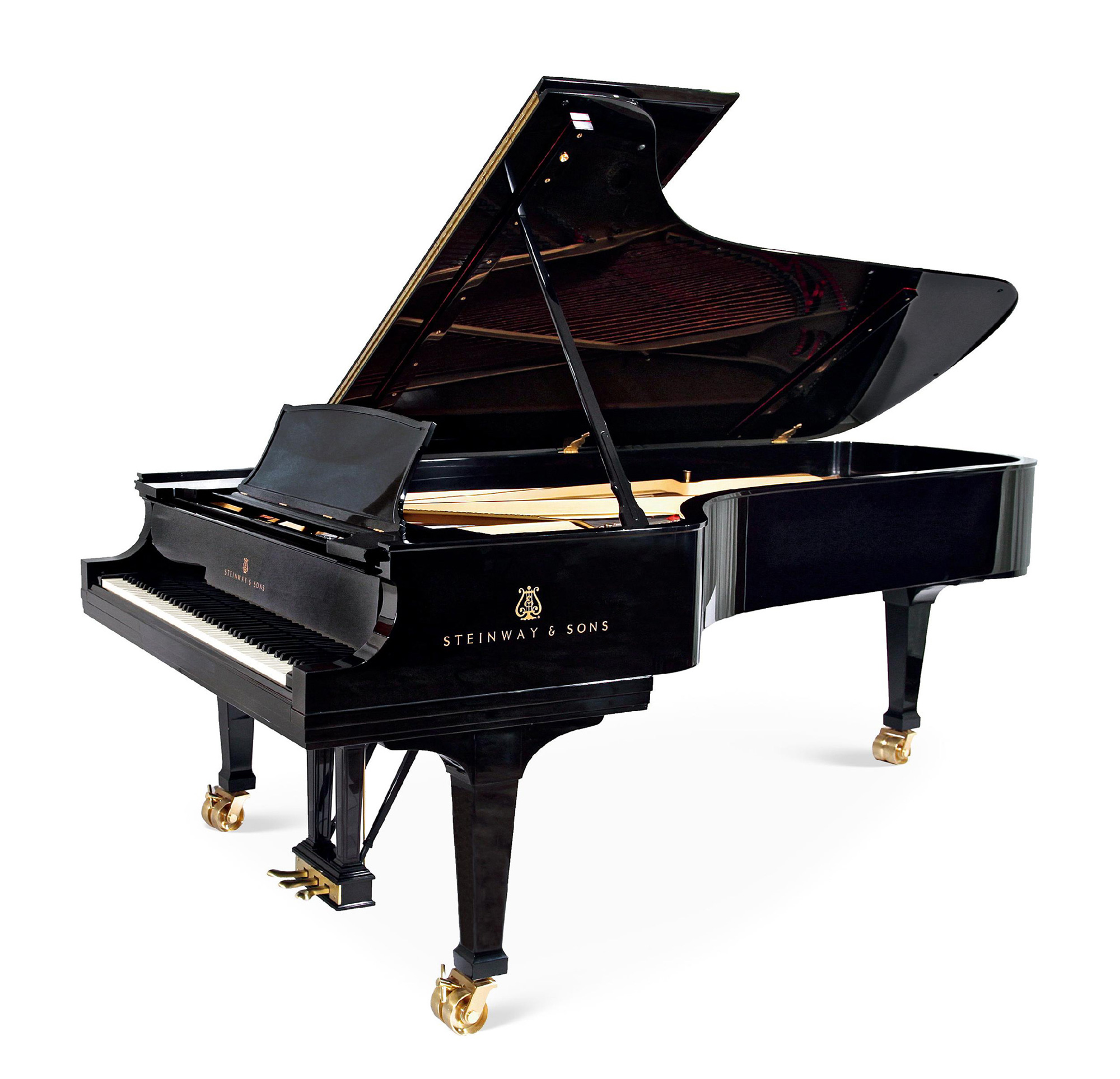 84191912年美国施坦威大型演奏级三角钢琴著名钢琴家范克莱本旧藏