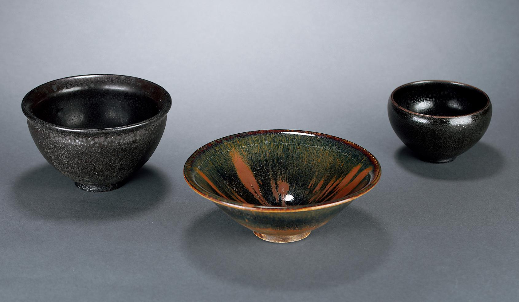 6363 明—清 各式杯盏 (三件)