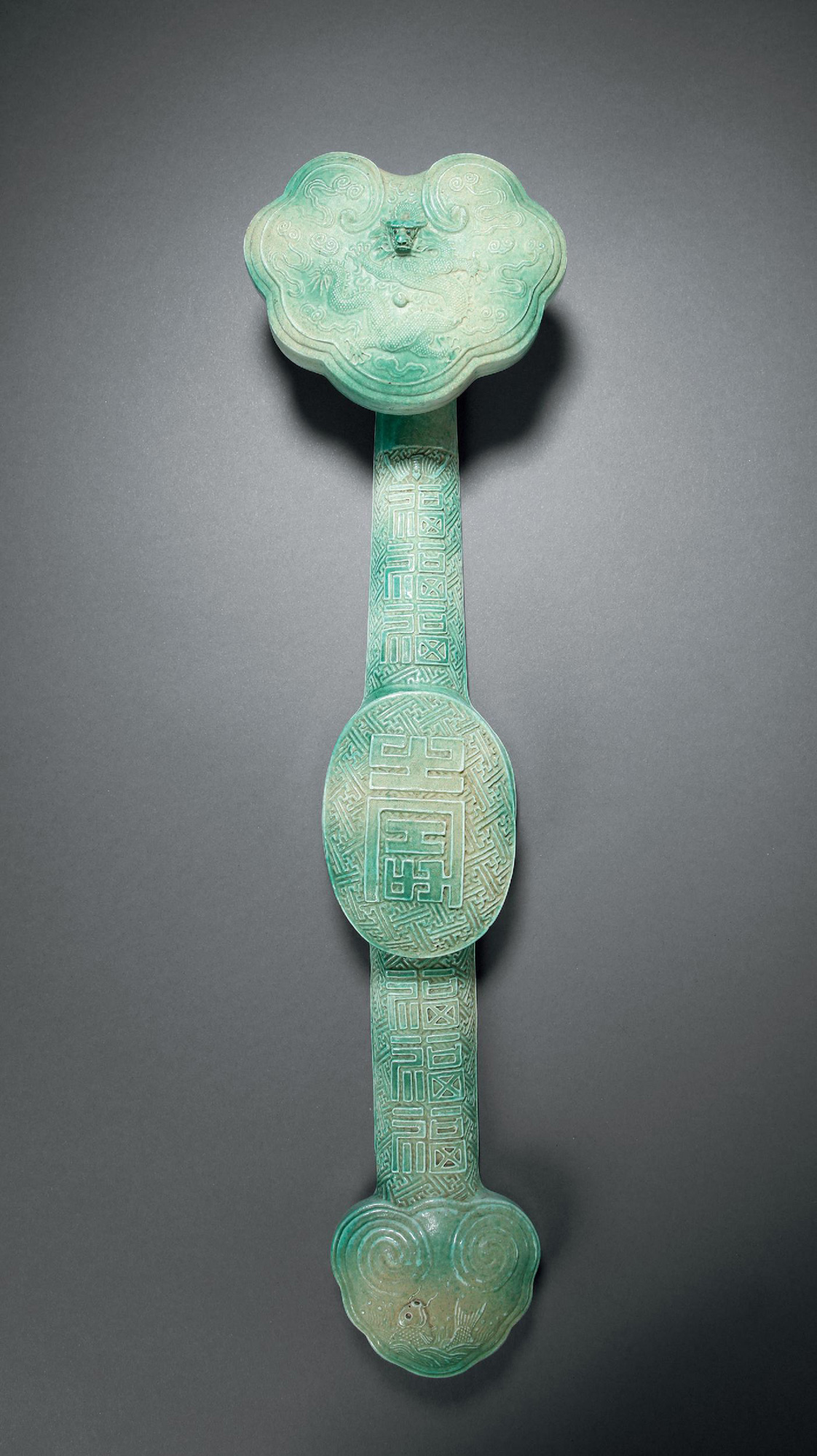 "福寿如意】拍卖品_图片_价格_鉴赏_清代单色釉瓷器_雅昌艺术品拍卖网