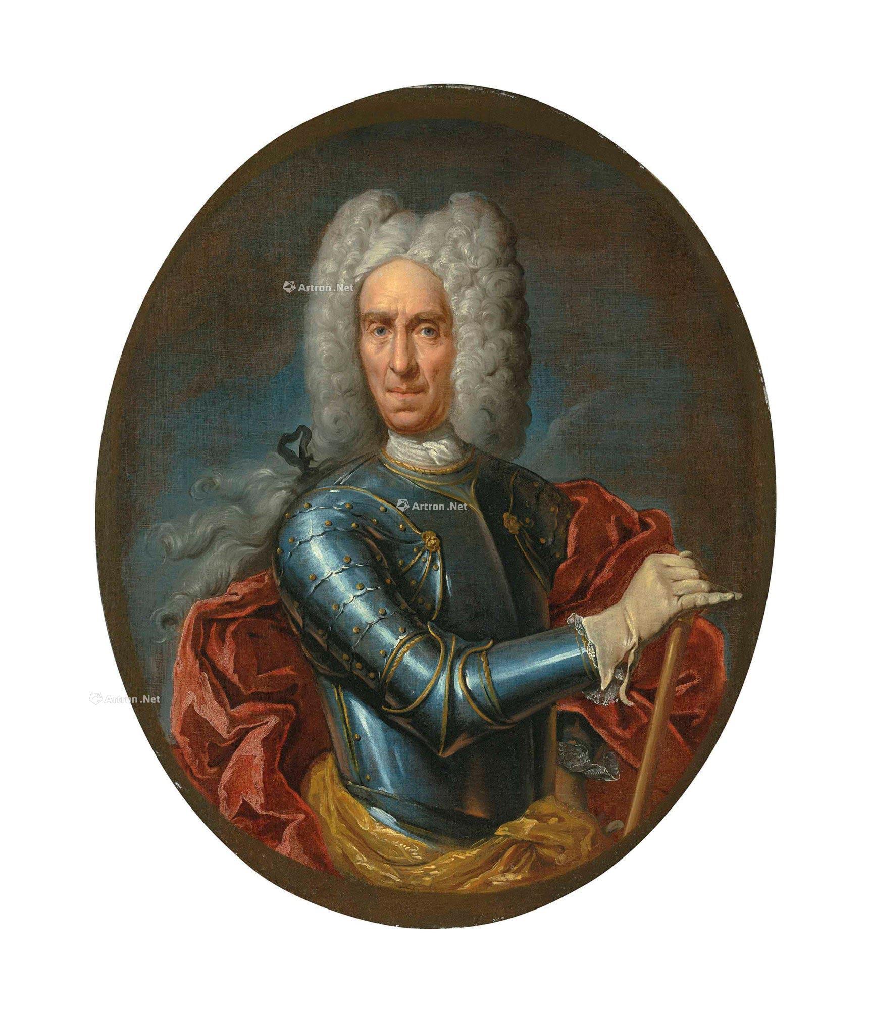 【Portrait of Johann Matthias von der Schulenburg (16611747)，half