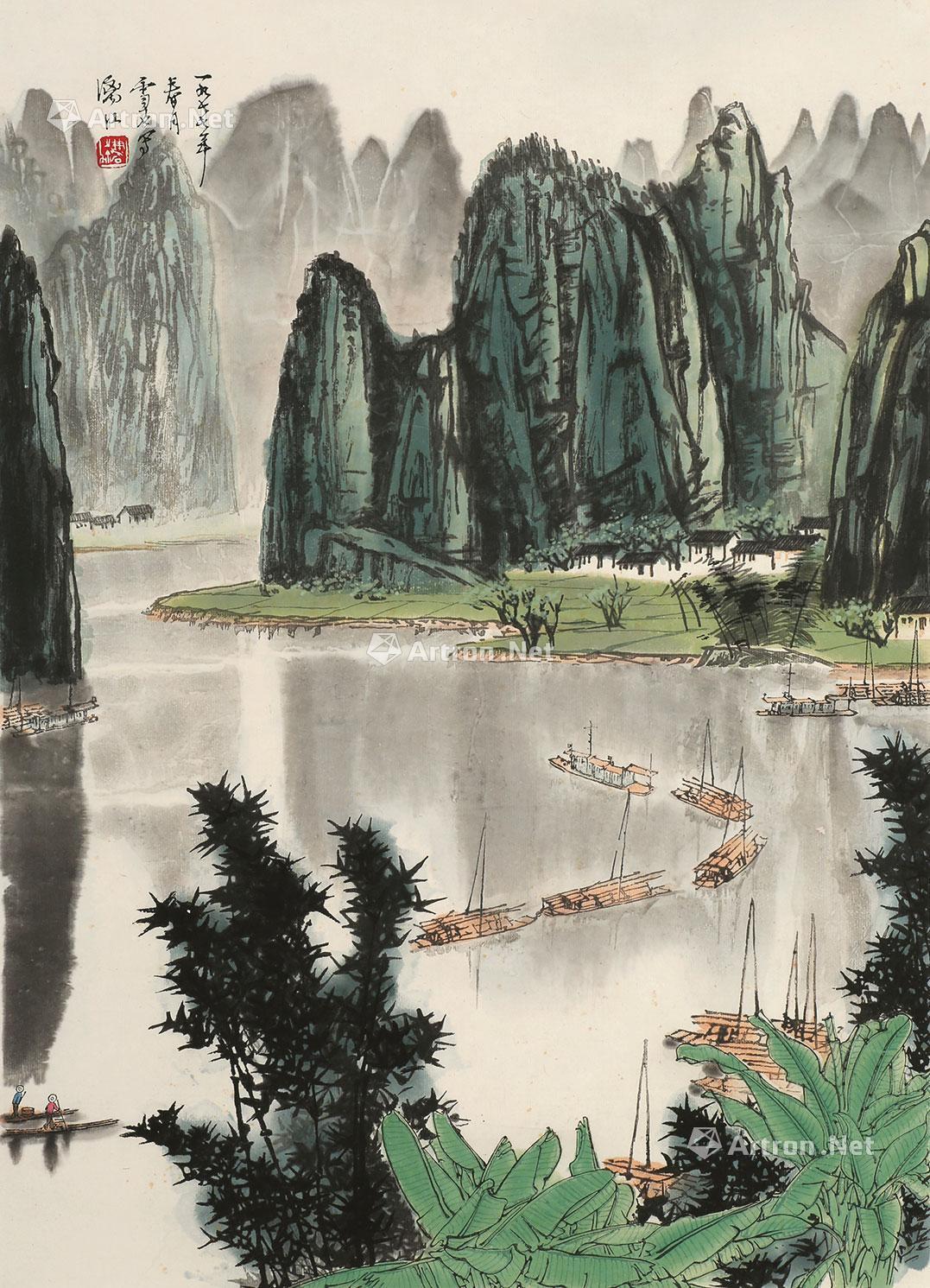 【漓江 镜心 纸本】拍卖品_图片_价格_鉴赏_版画_雅昌艺术品拍卖网