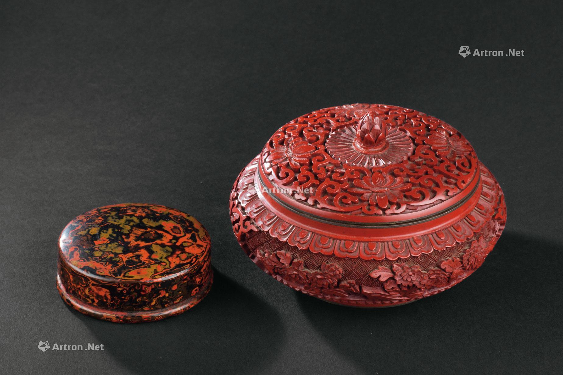 (二件一组)】拍卖品_图片_价格_鉴赏_漆器_雅昌艺术品拍卖网