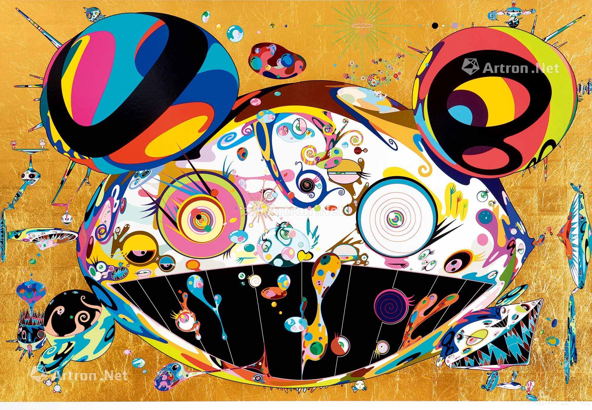 01062016年蒲公英丝网版画