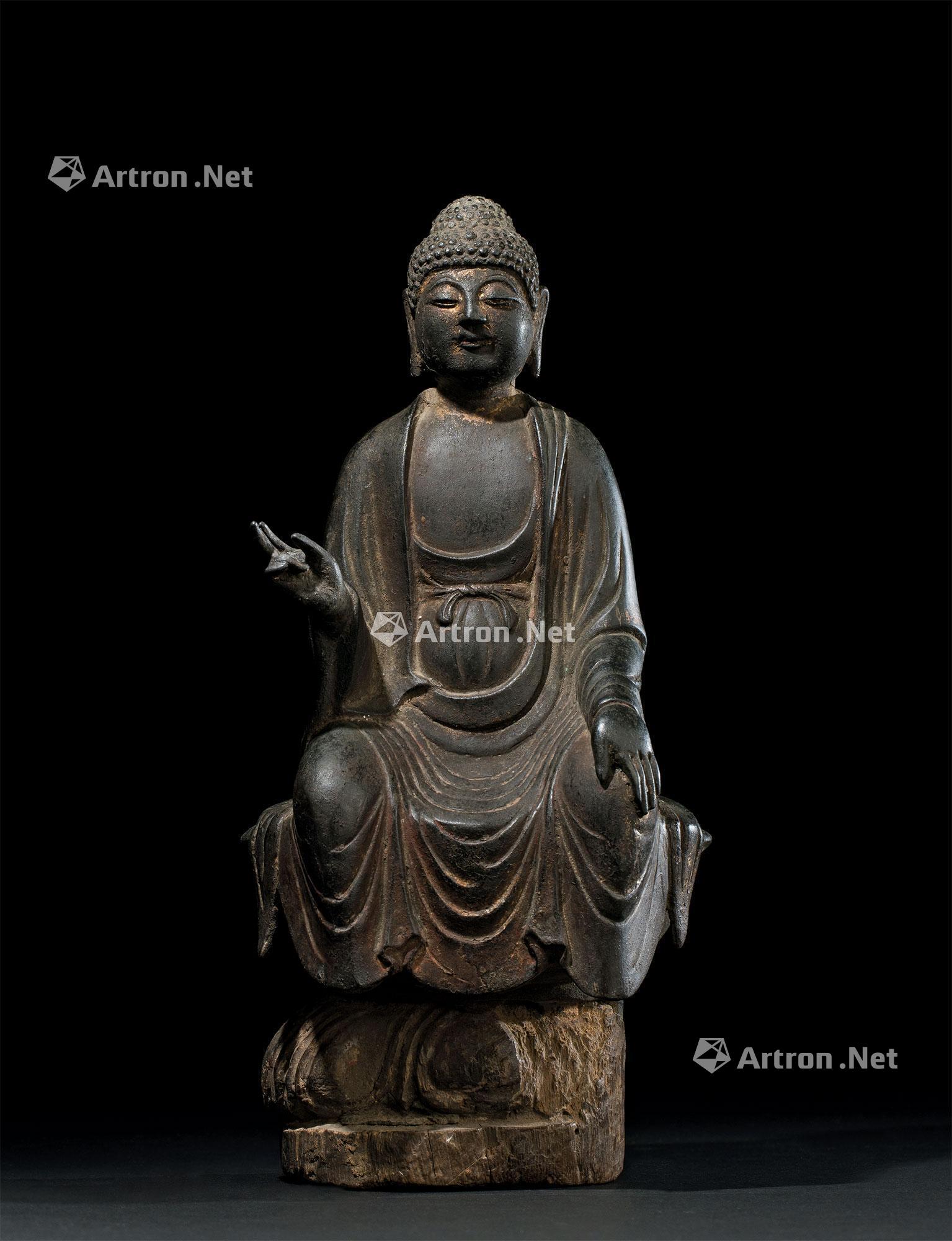 【唐代 铜鎏金佛座像】拍卖品_图片_价格_鉴赏_佛教文物其它_雅昌艺术