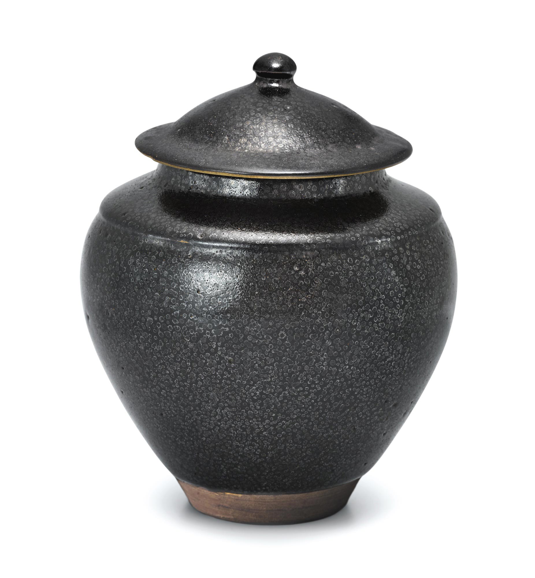 【宋 黑釉油滴盖罐】拍卖品_图片_价格_鉴赏_元代以前陶瓷_雅昌艺术品