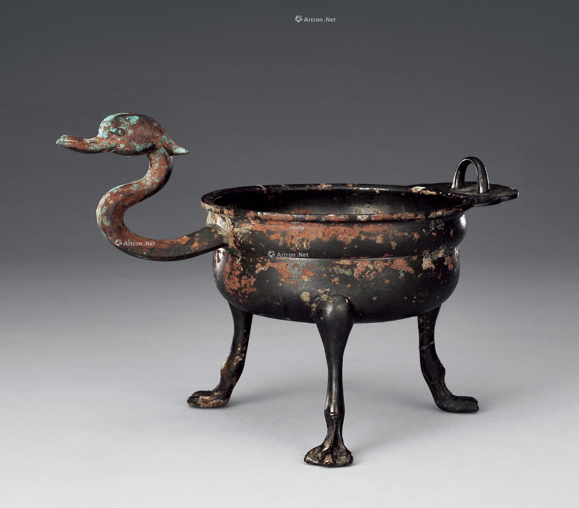 【唐 青铜凤首鐎斗】拍卖品_图片_价格_鉴赏_青铜器_雅昌艺术品拍卖网